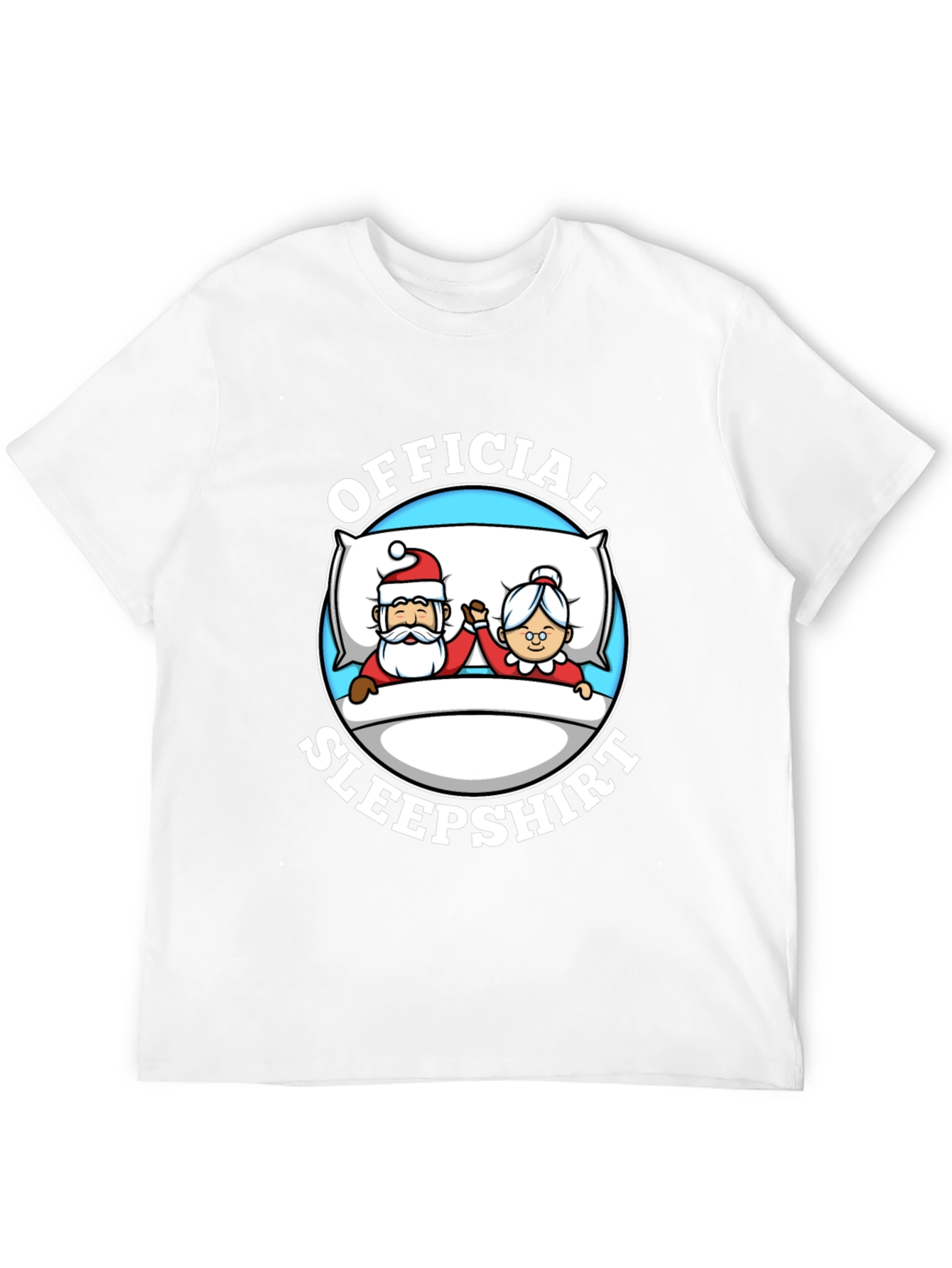 Official Santa Sleepshirt Graphic Tee
