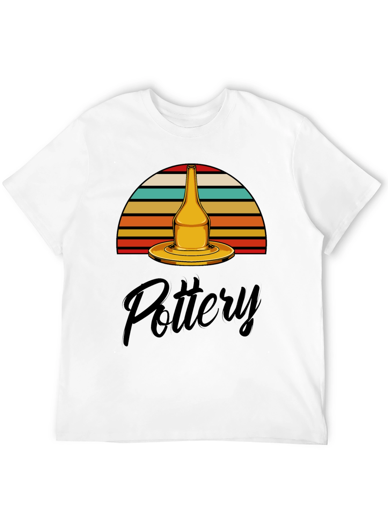 Pottery T-Shirt Retro Design