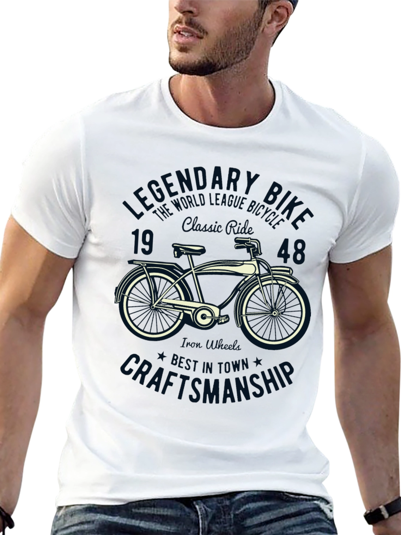 Legendary Bike T-Shirt - Retro Design