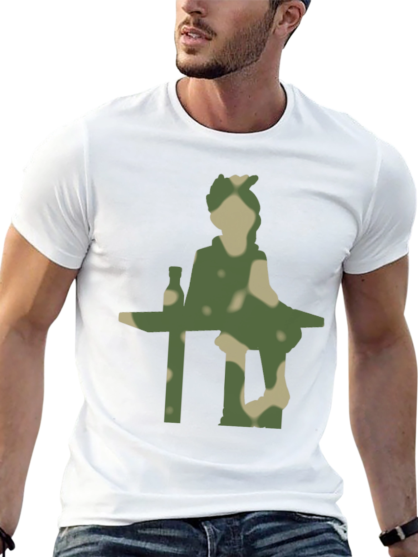Camouflage Silhouette T-Shirt