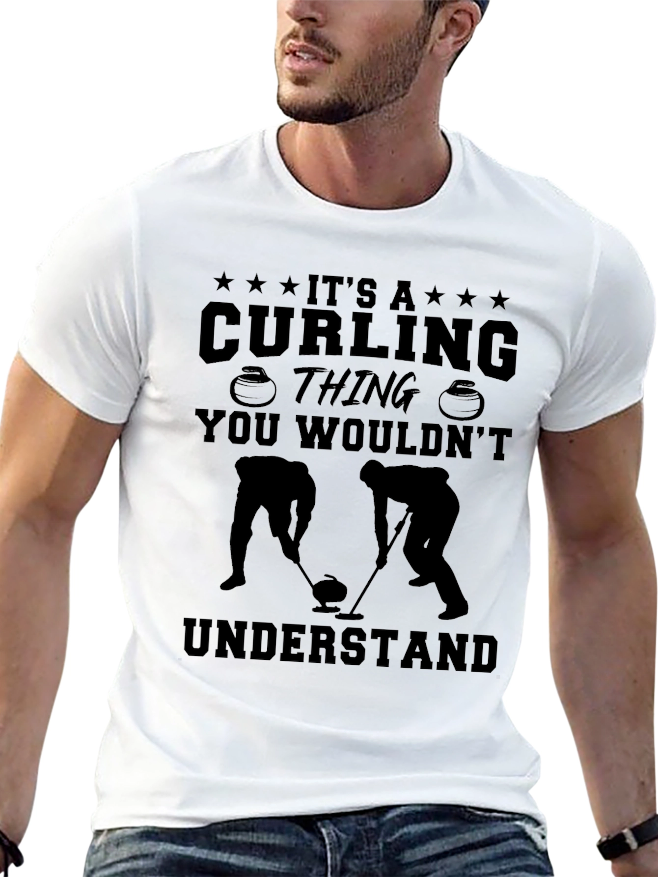 Its A Curling Thing You Wouldnt Understand Black T-Shirt