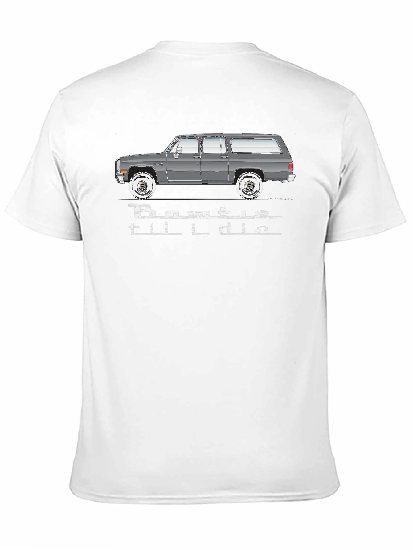 Bowtie Til I Die T-Shirt - Classic Car Tee