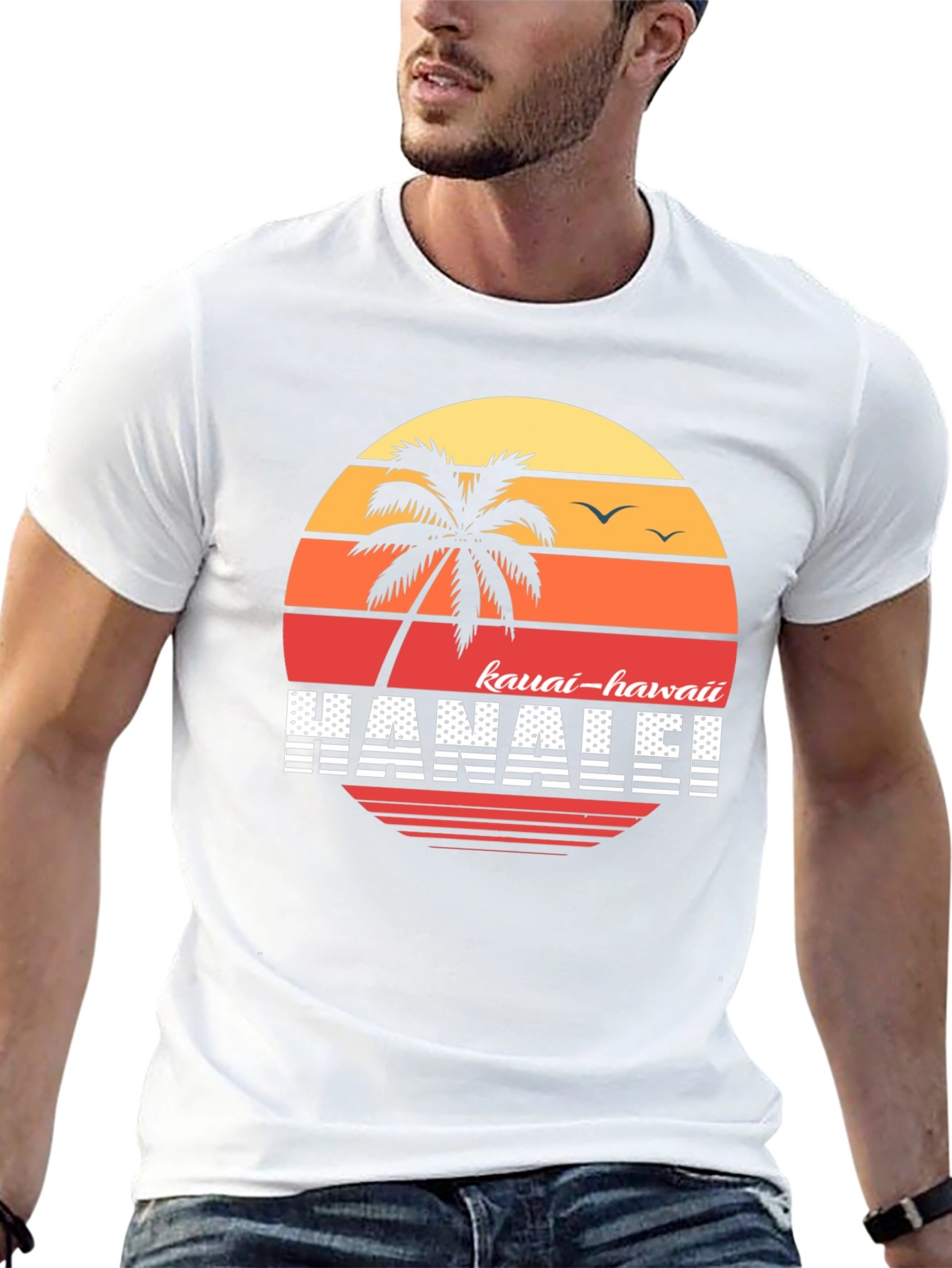 Kauai Hawaii Hanalei Graphic T-Shirt