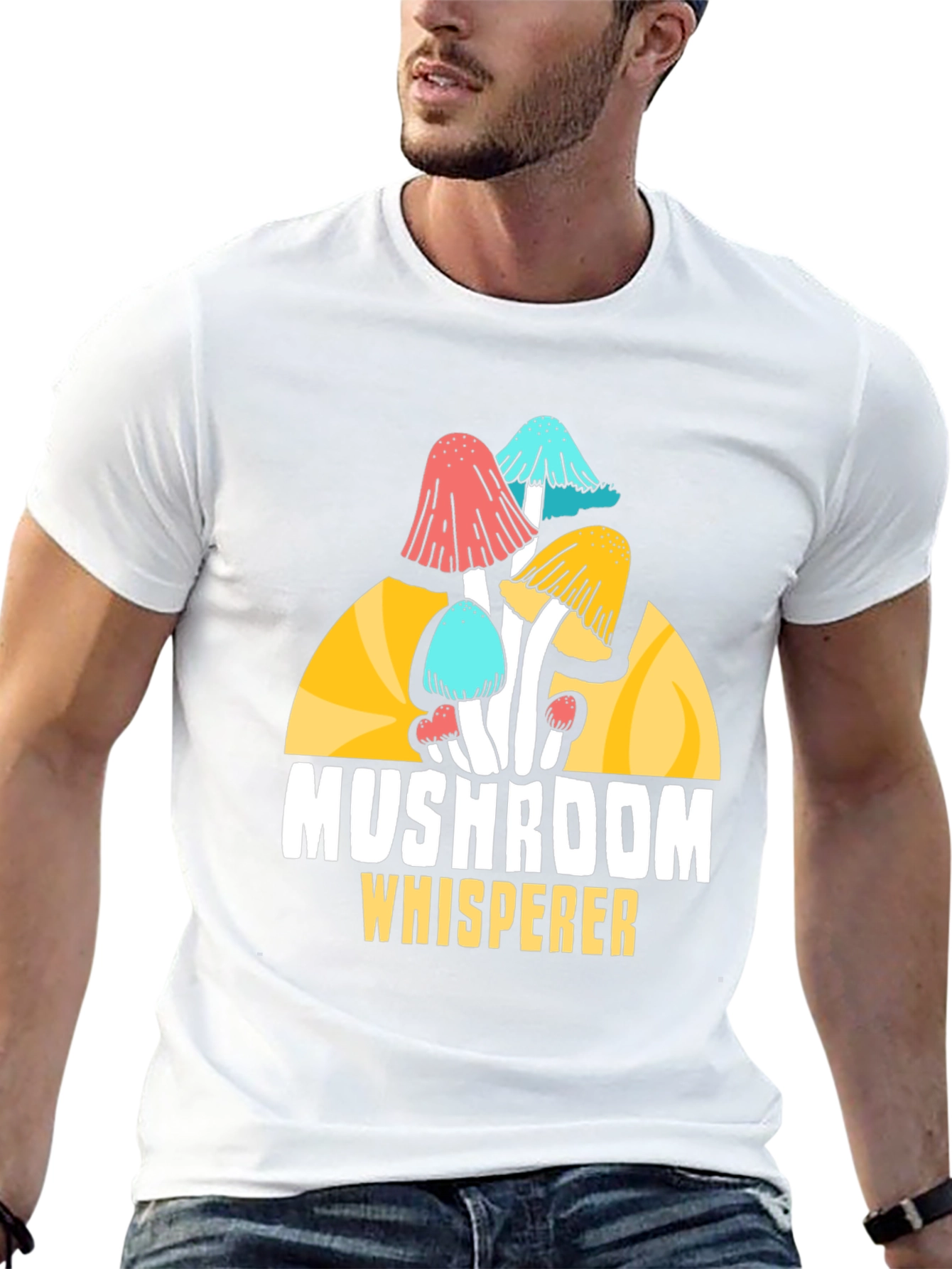 Mushroom Whisperer Graphic Tee