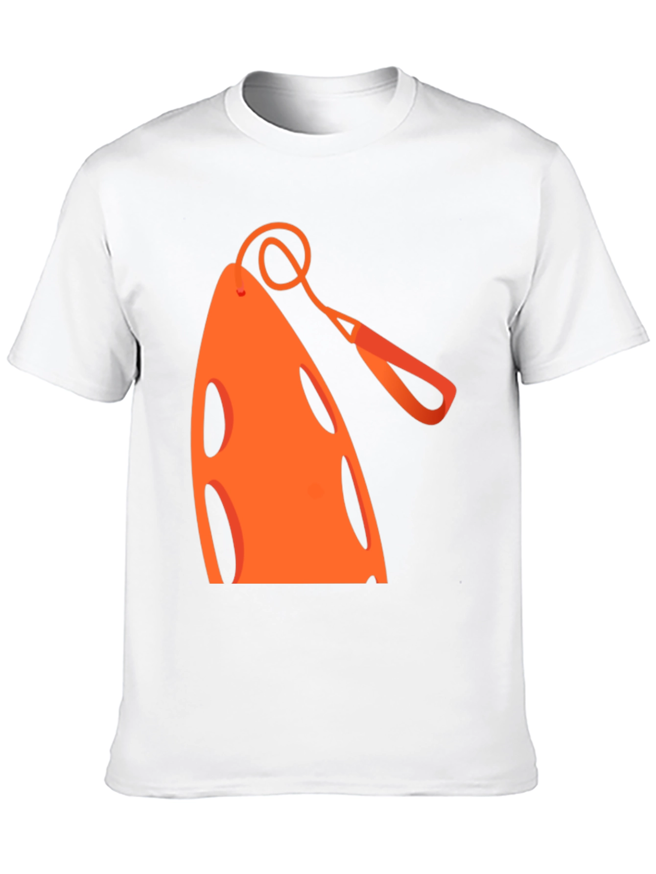 Orange Lifeguard Rescue Can Graphic Tee