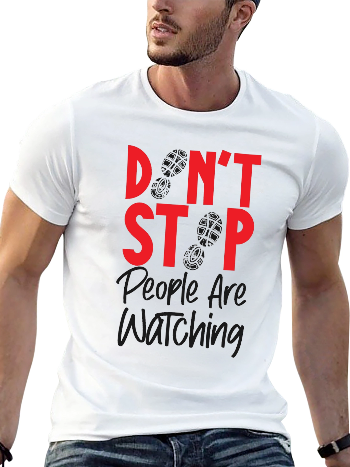 Dont Stop Watching Graphic T-Shirt