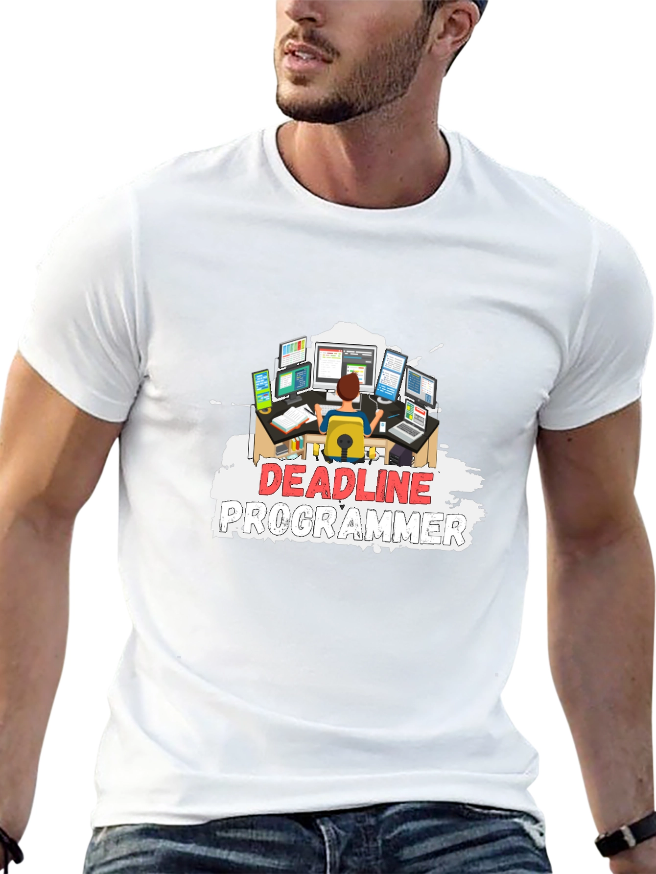 Deadline Programmer Graphic T-Shirt