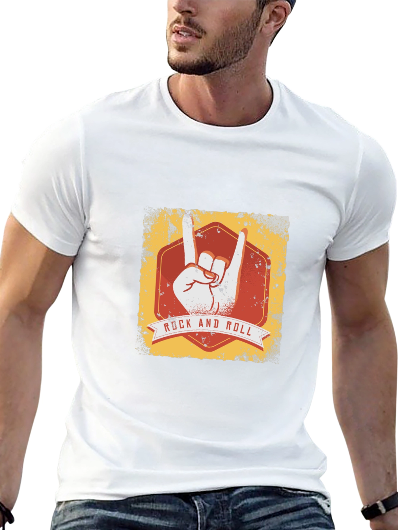 Rock and Roll Graphic T-Shirt