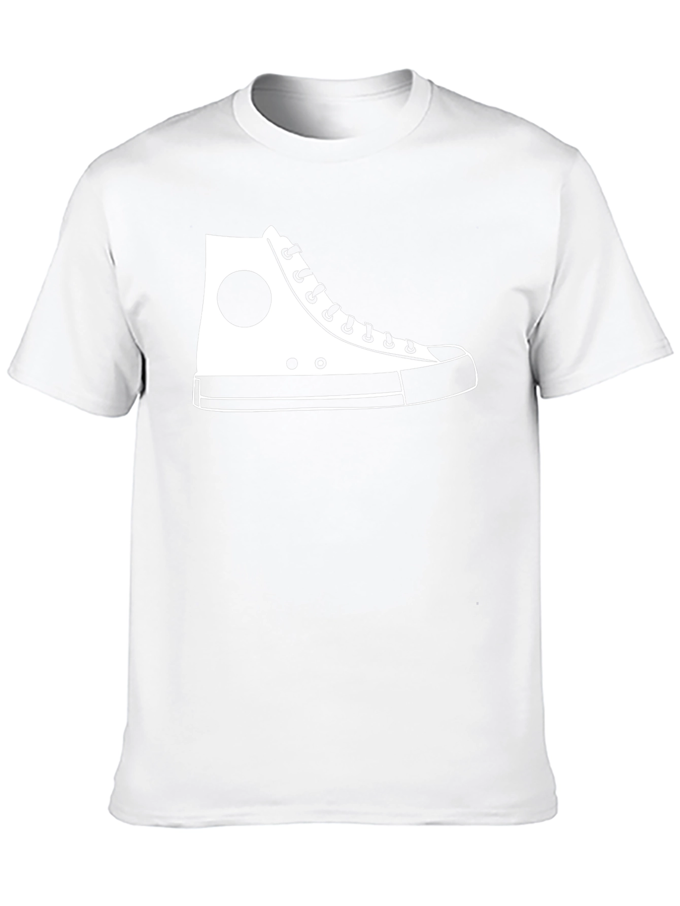 Sneaker Graphic T-Shirt - Casual Black Tee