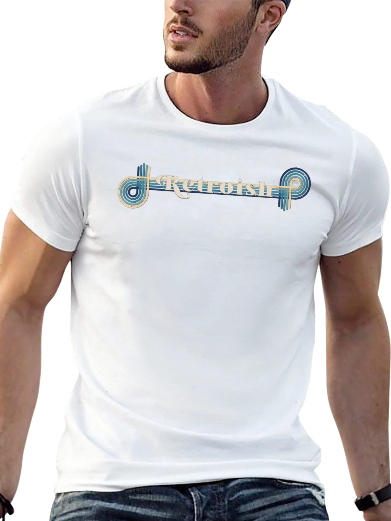 Retroish Graphic Tee - Stylish Comfort Fit