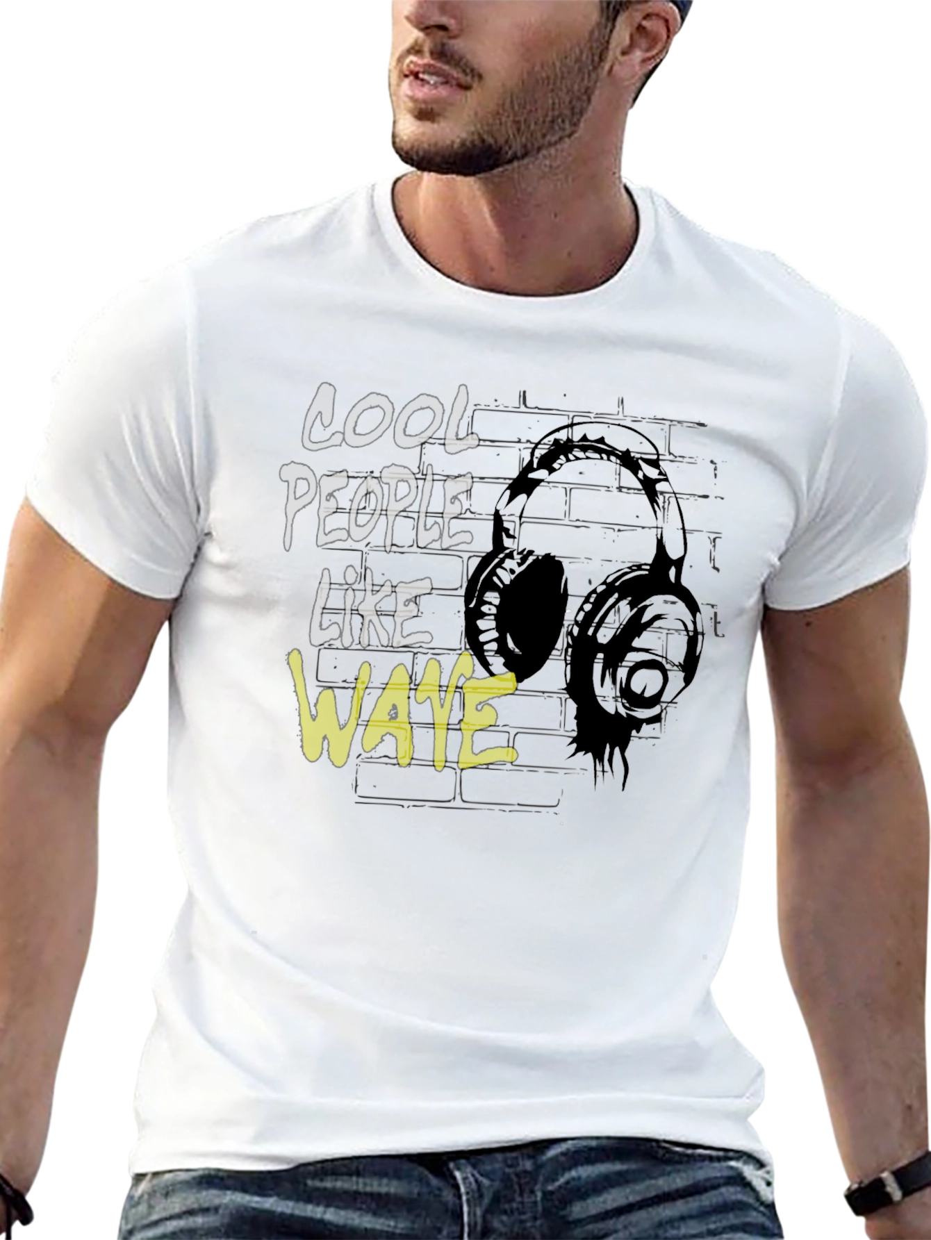 Cool People Like Wave Music T-Shirt