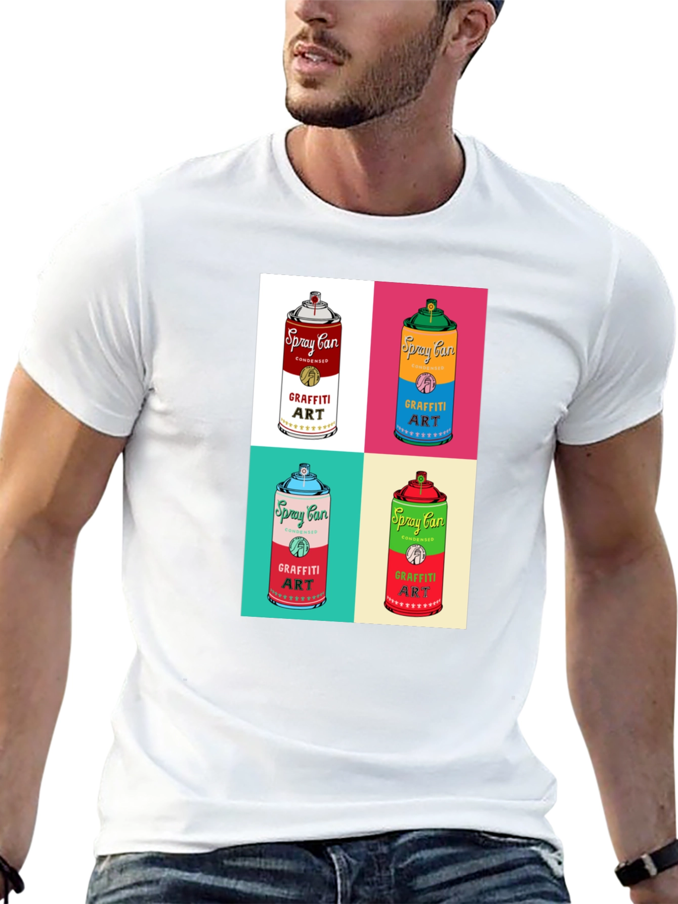 Graffiti Art Spray Can T-Shirt - Urban Streetwear