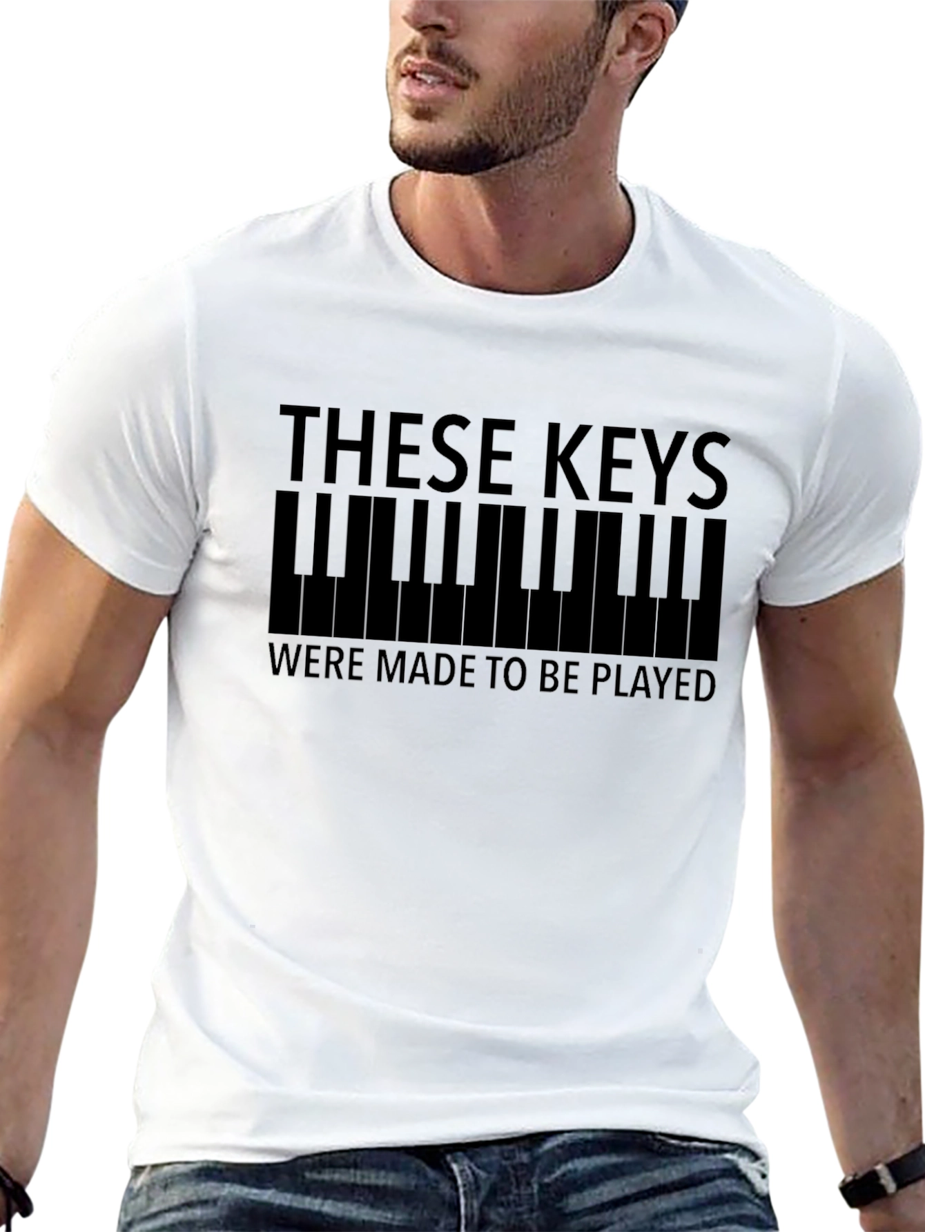 Musical Keys T-Shirt - Made to be Played