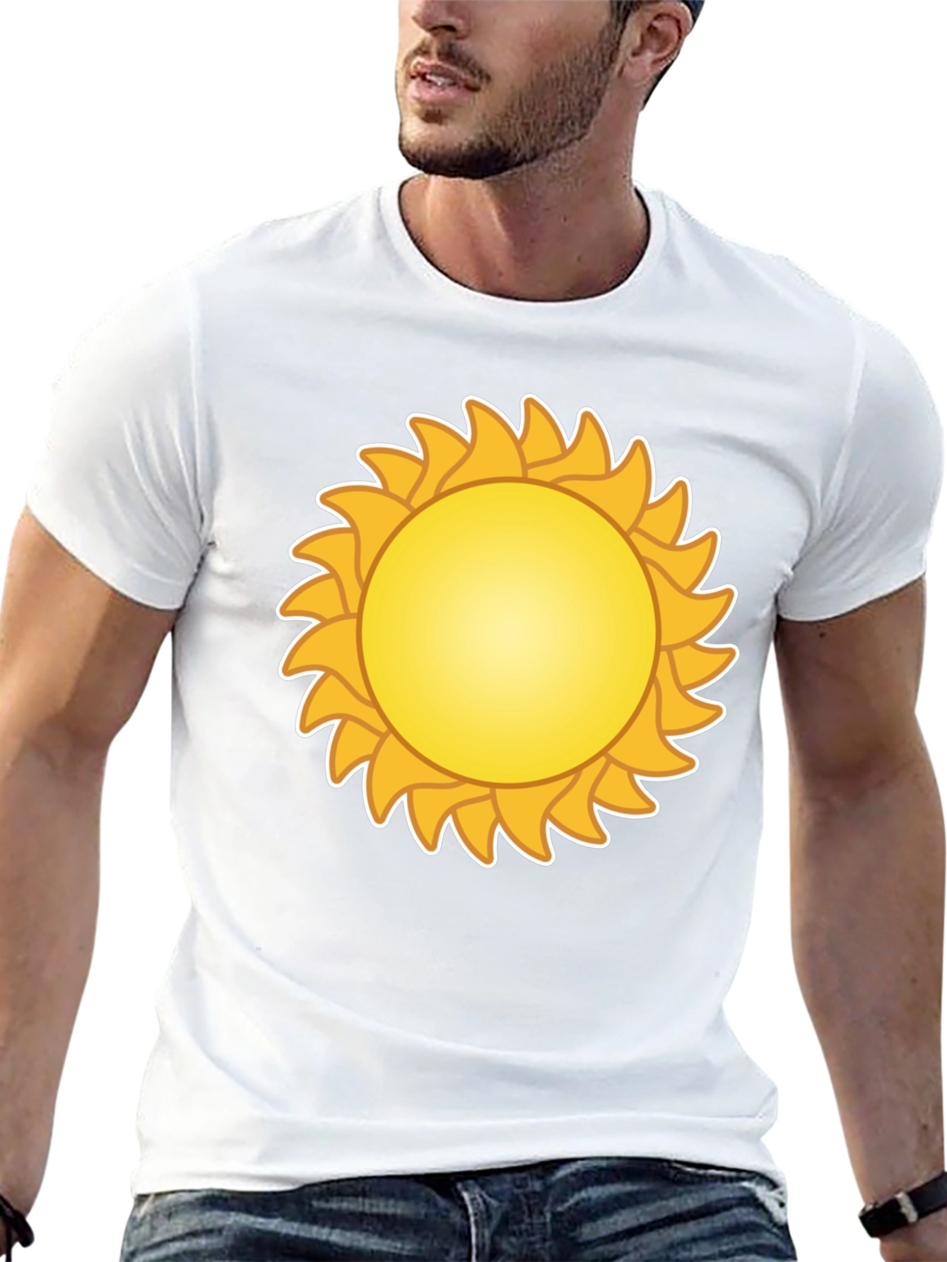 Sunshine Graphic Black T-Shirt
