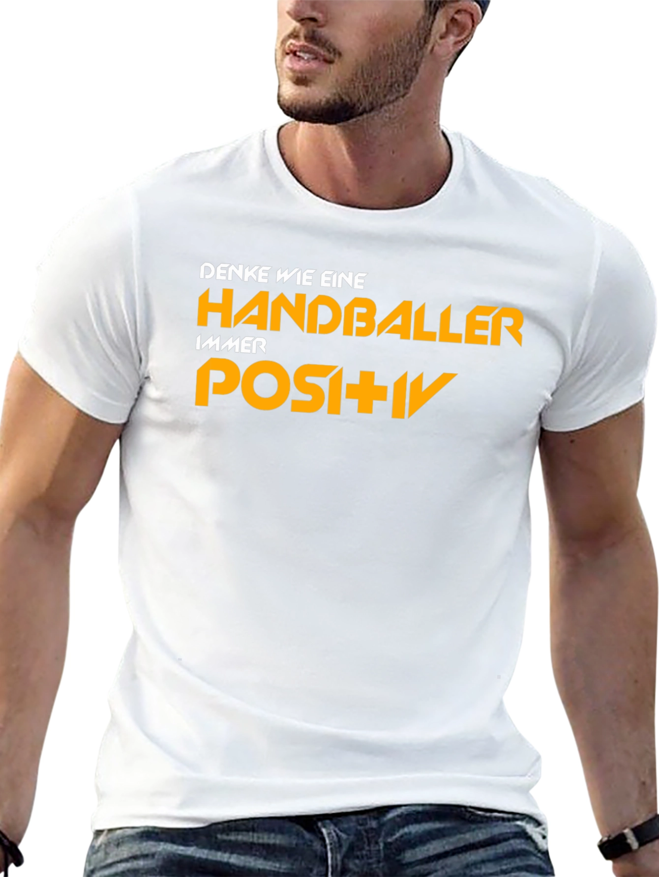 Handballer Positive Black T-Shirt