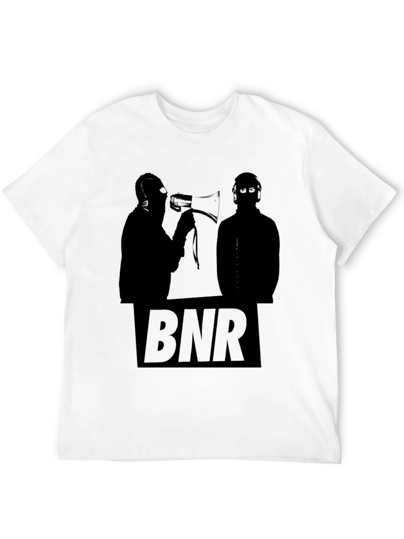 BNR Black Graphic Tee - Bold Statement Style