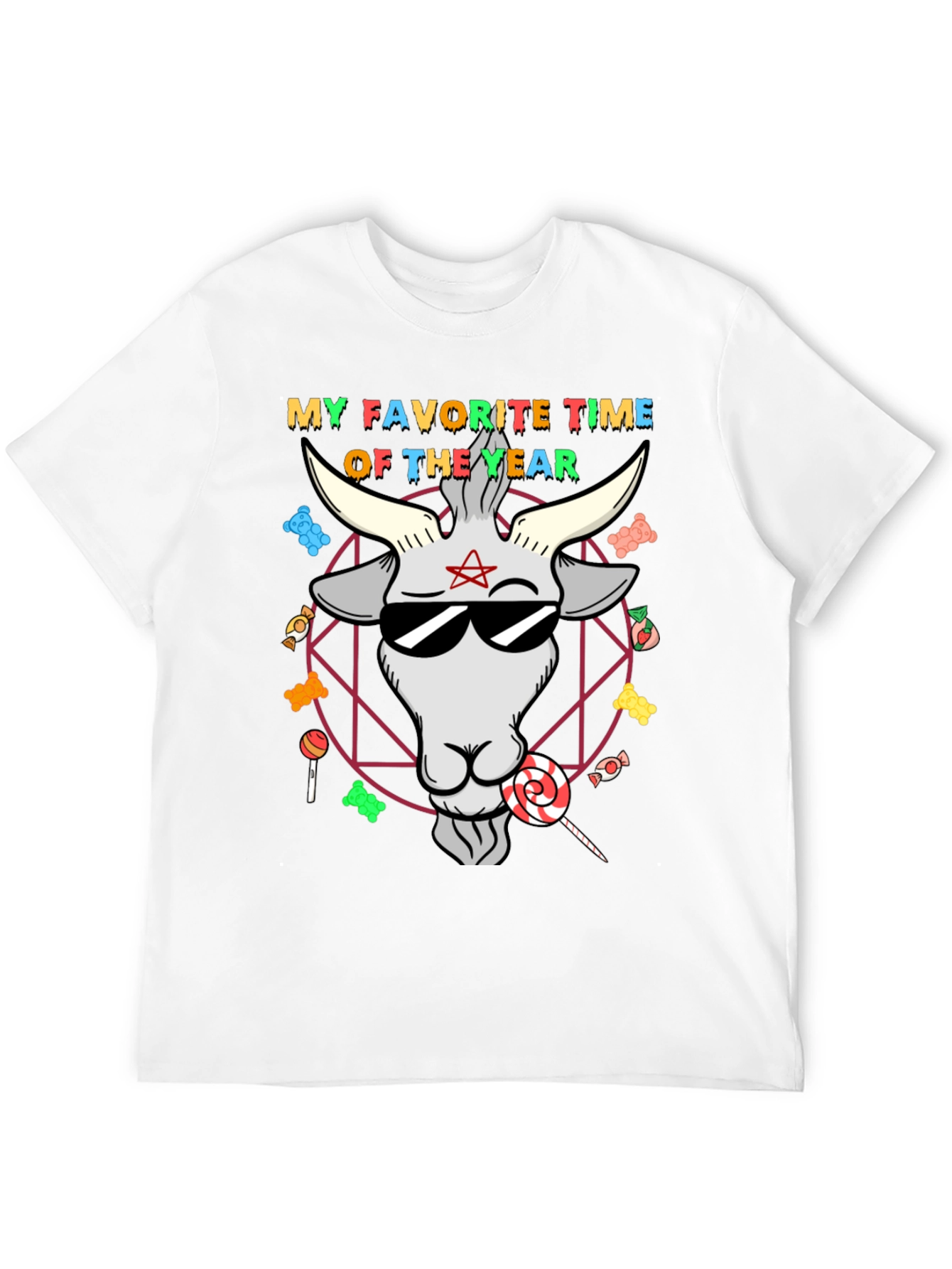Cool Goat Halloween T-Shirt