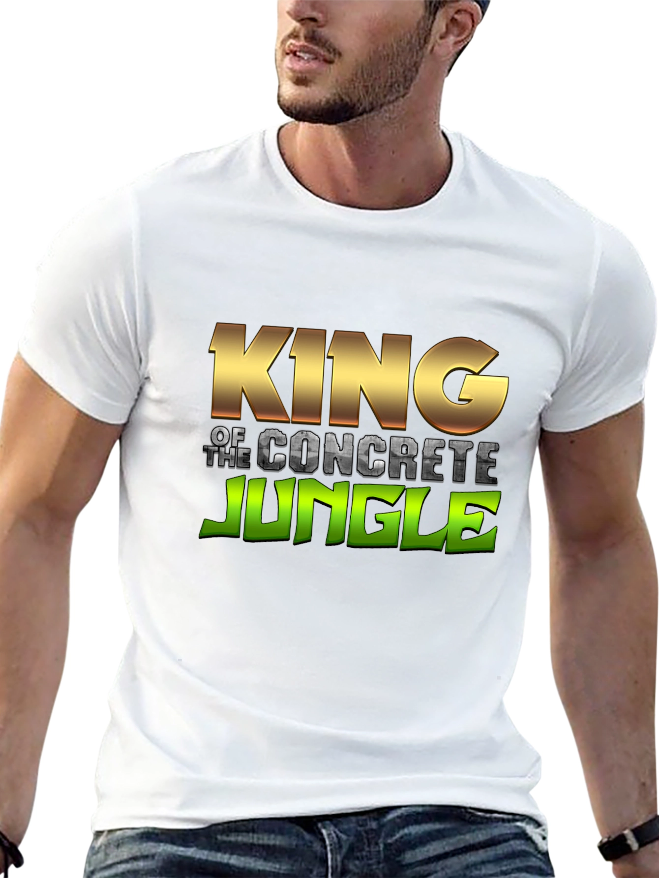 King of the Concrete Jungle Graphic T-Shirt