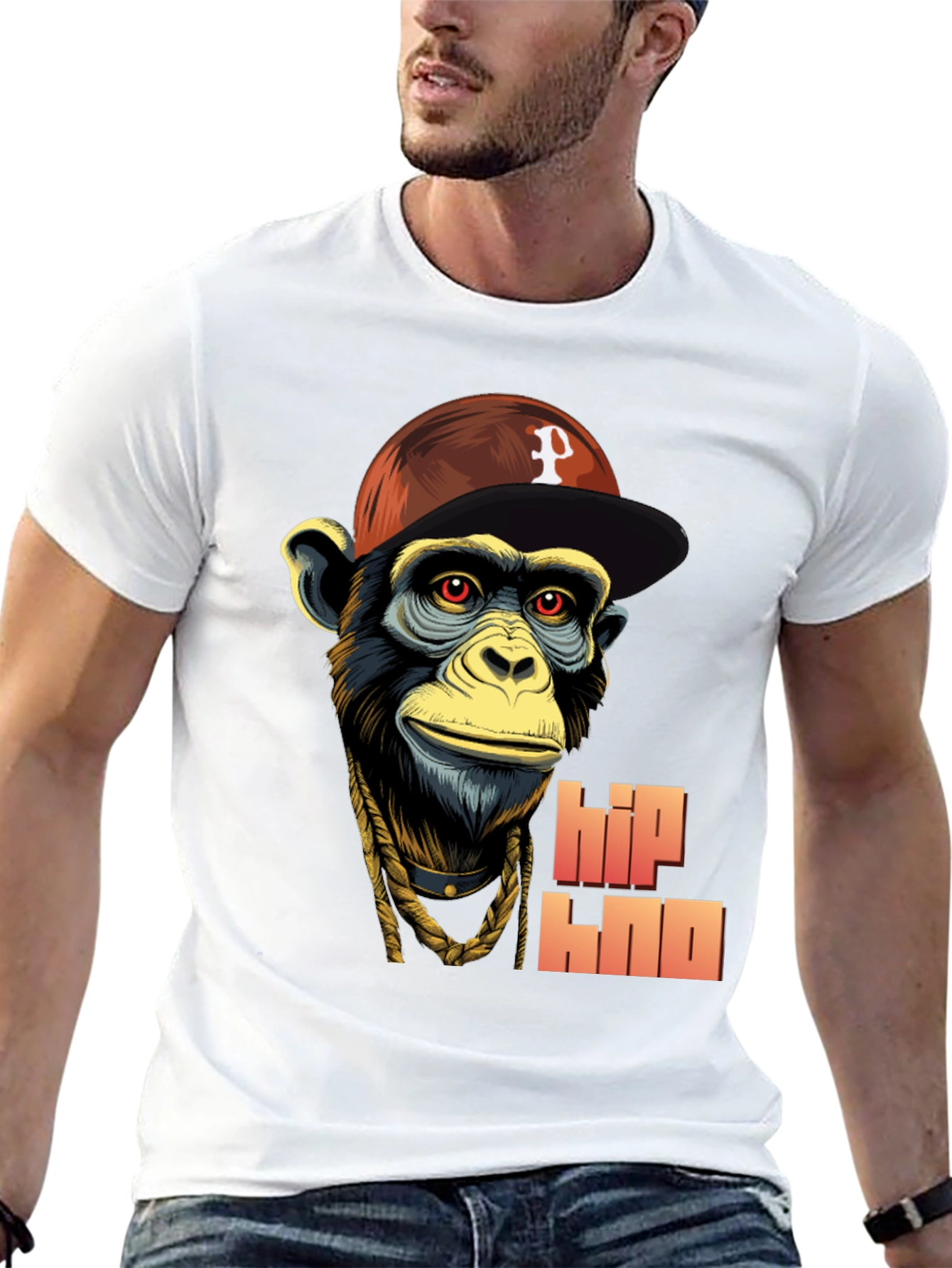 Cool Monkey Hip Hop T-Shirt