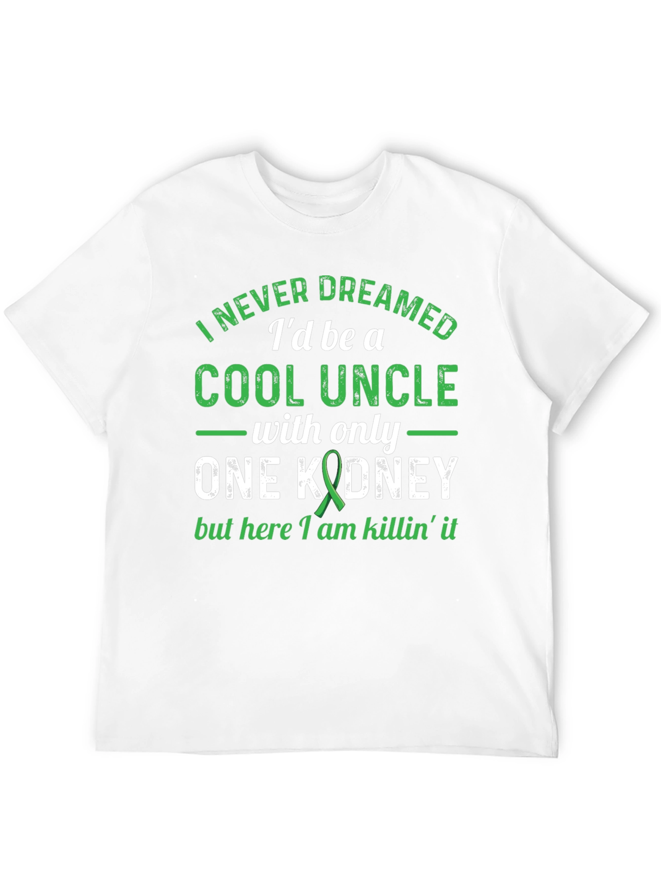 Cool Uncle One Kidney Awareness Graphic T-Shirt