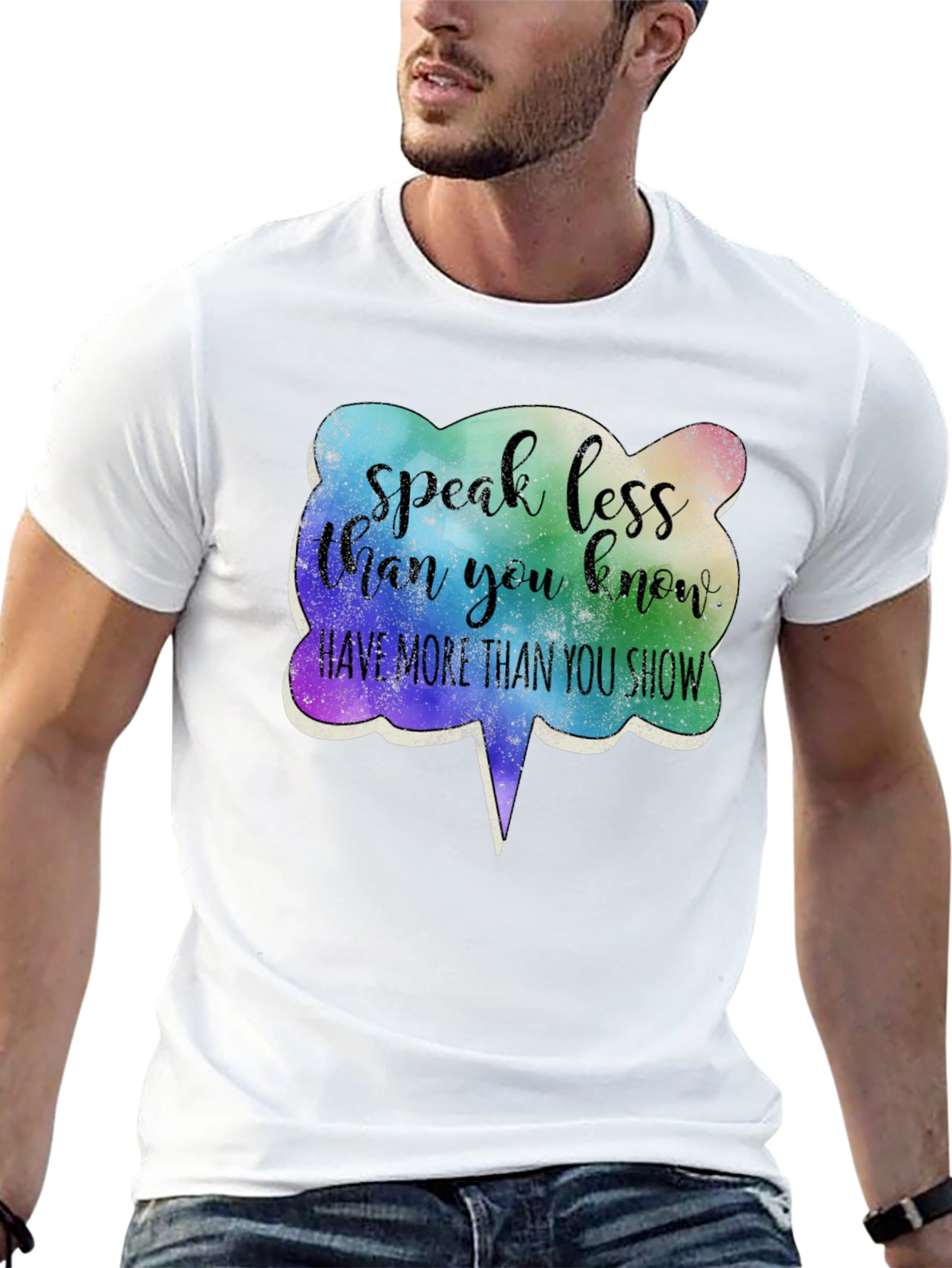 Speak Less Show More Graphic Tee