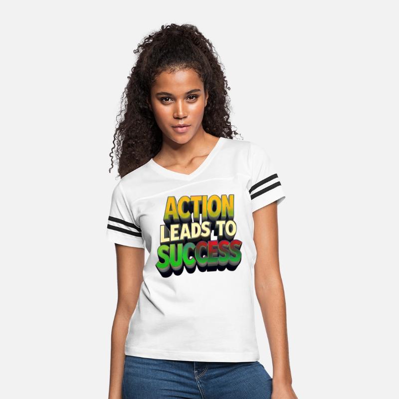 Action Leads to Success: Bold 3D Typography