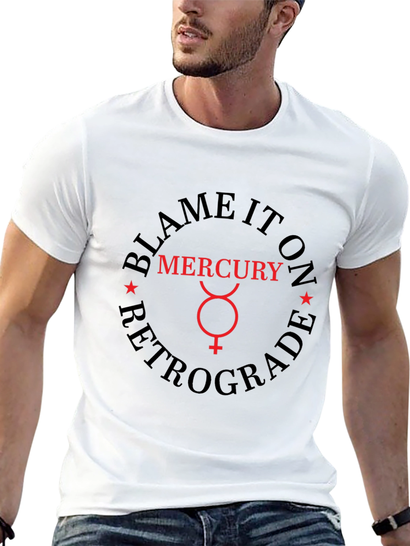 Blame It On Mercury Retrograde Graphic T-Shirt