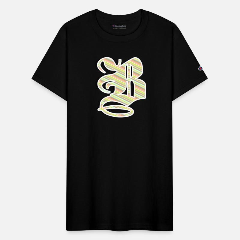 Alphabet Letter B Typography Design