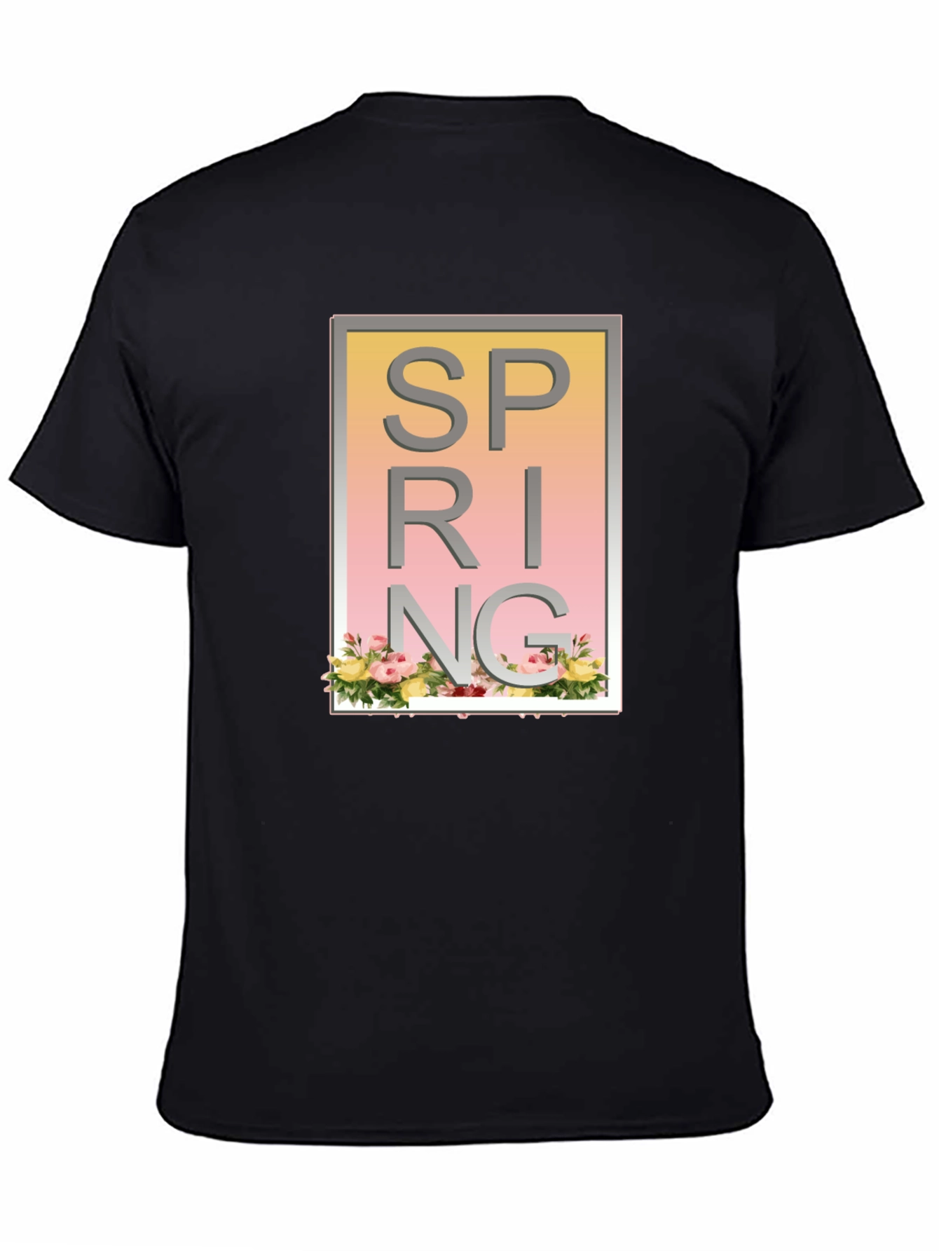 Spring Floral Graphic T-Shirt