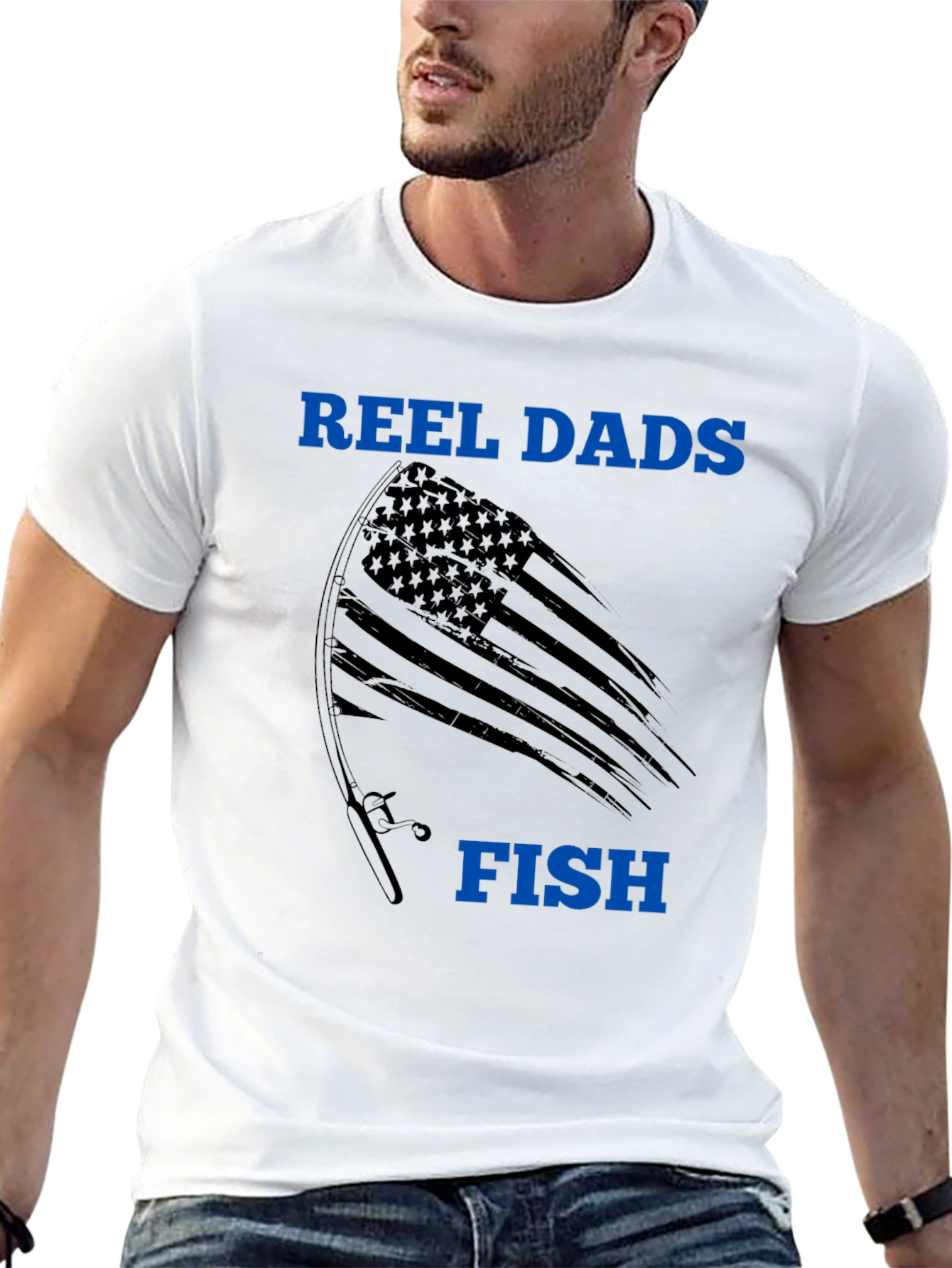 Reel Dads Fish Graphic Tee