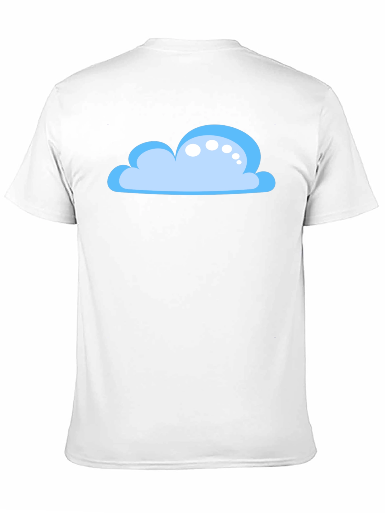 Cloud Graphic Black T-Shirt - Weather Lover Tee