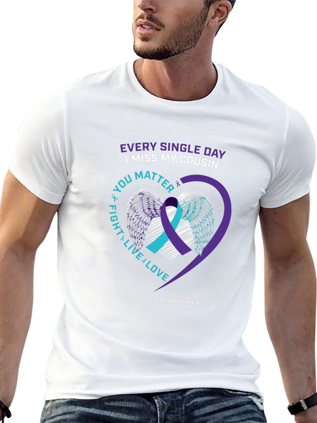 Suicide Prevention Awareness Cousin T-Shirt