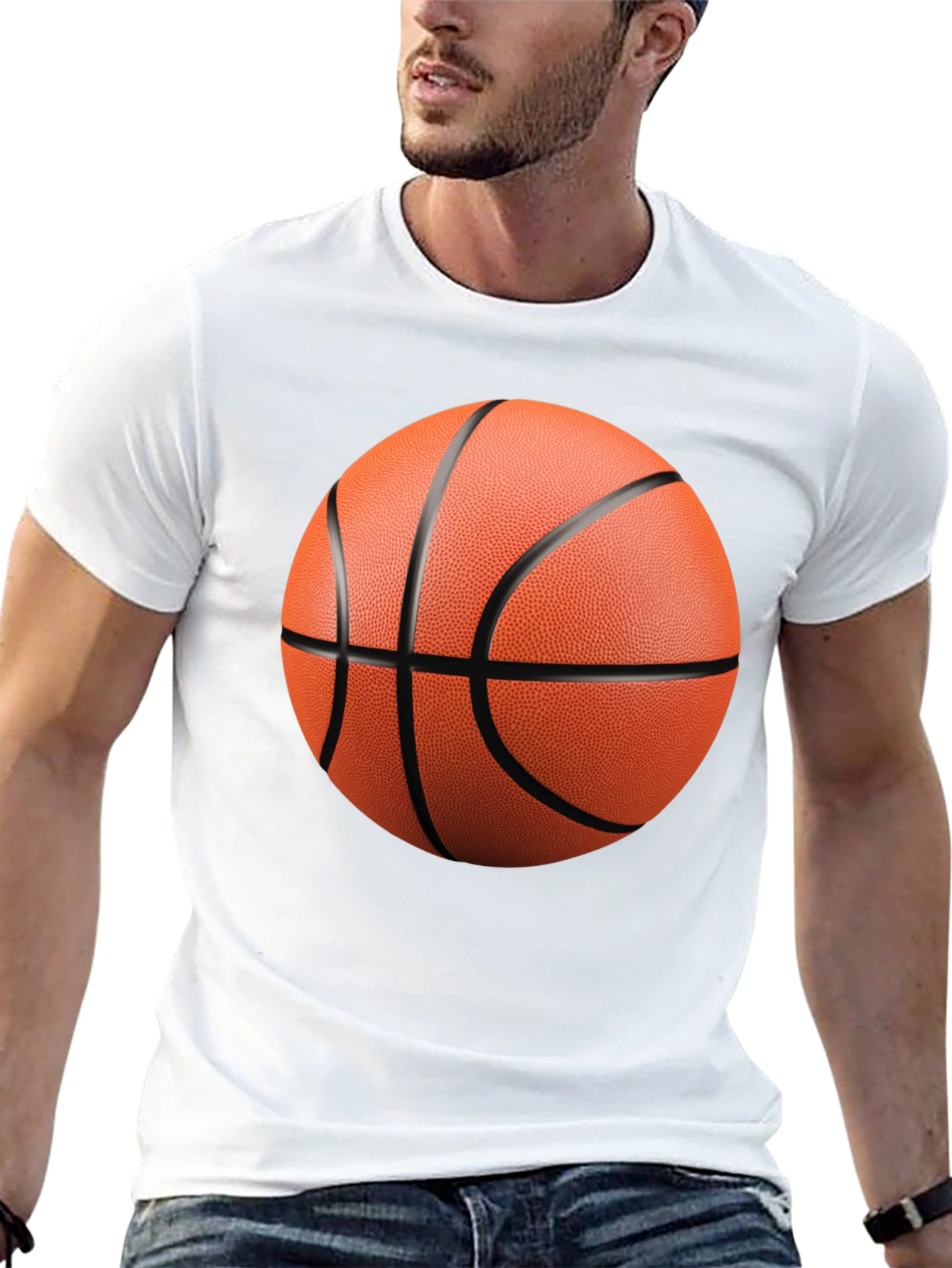 Basketball Graphic Tee - Cool Casual Wear