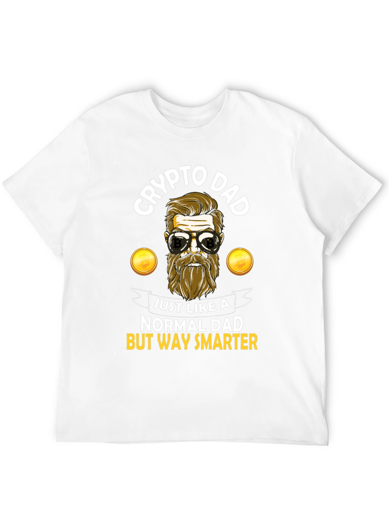 Crypto Dad T-Shirt - Funny Bitcoin Investor Tee