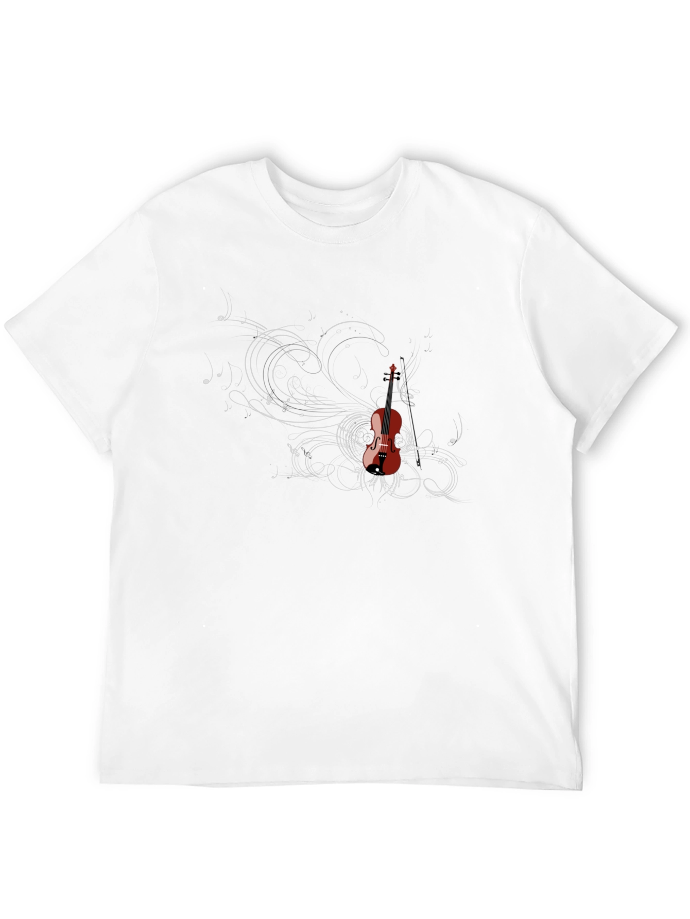 Violin Graphic T-Shirt - Musical Style