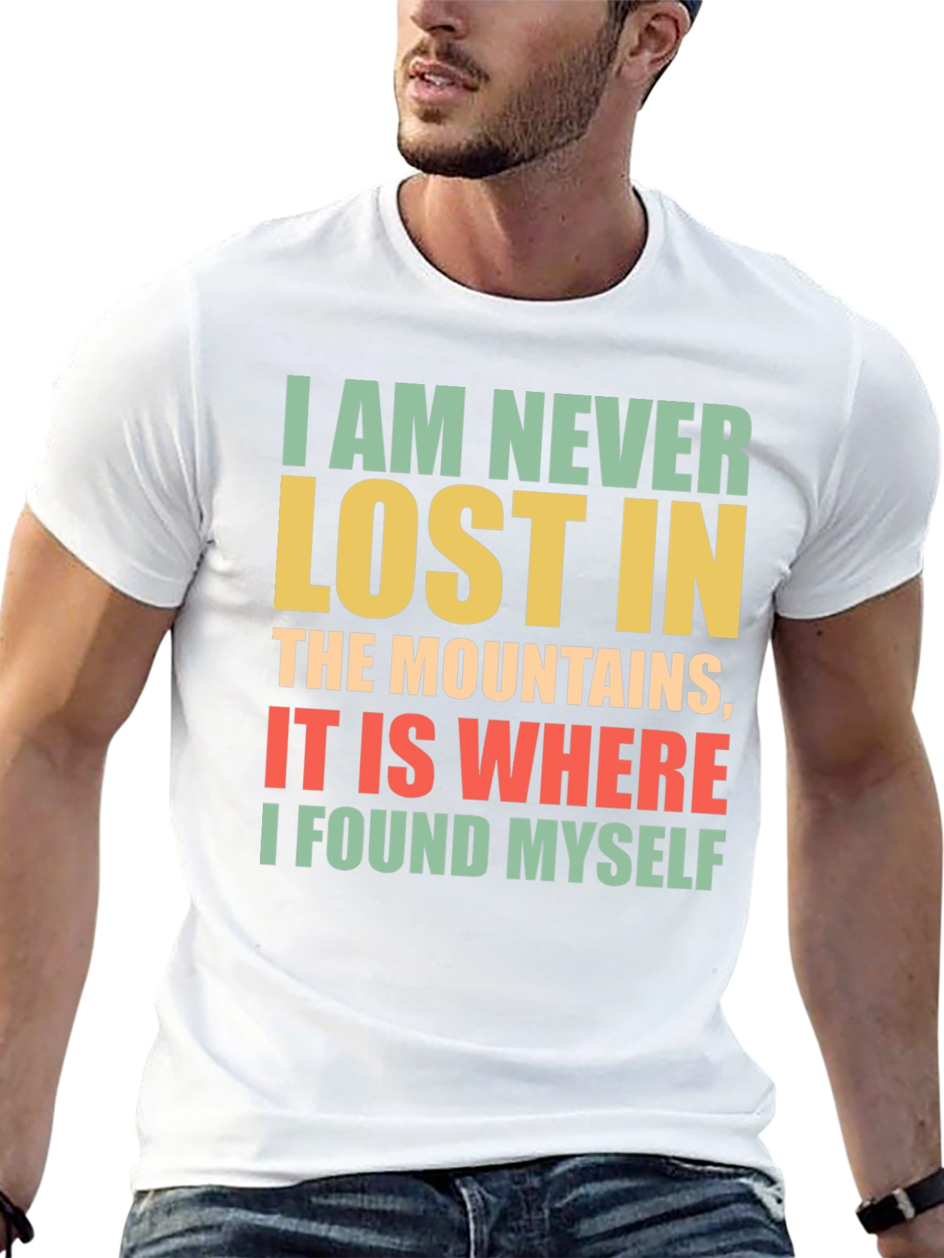 Mountain Found Myself Graphic T-Shirt