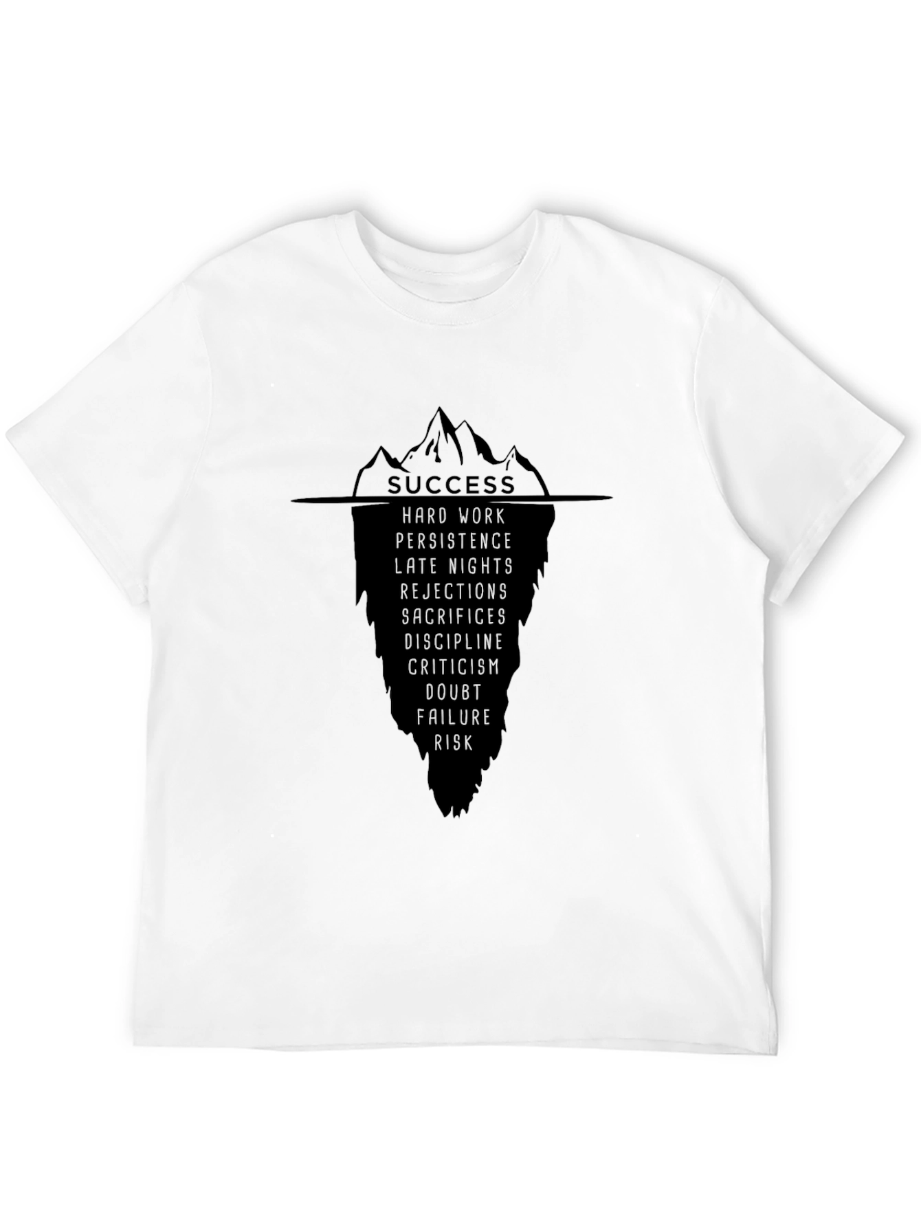 Success Iceberg Mens Graphic T-Shirt