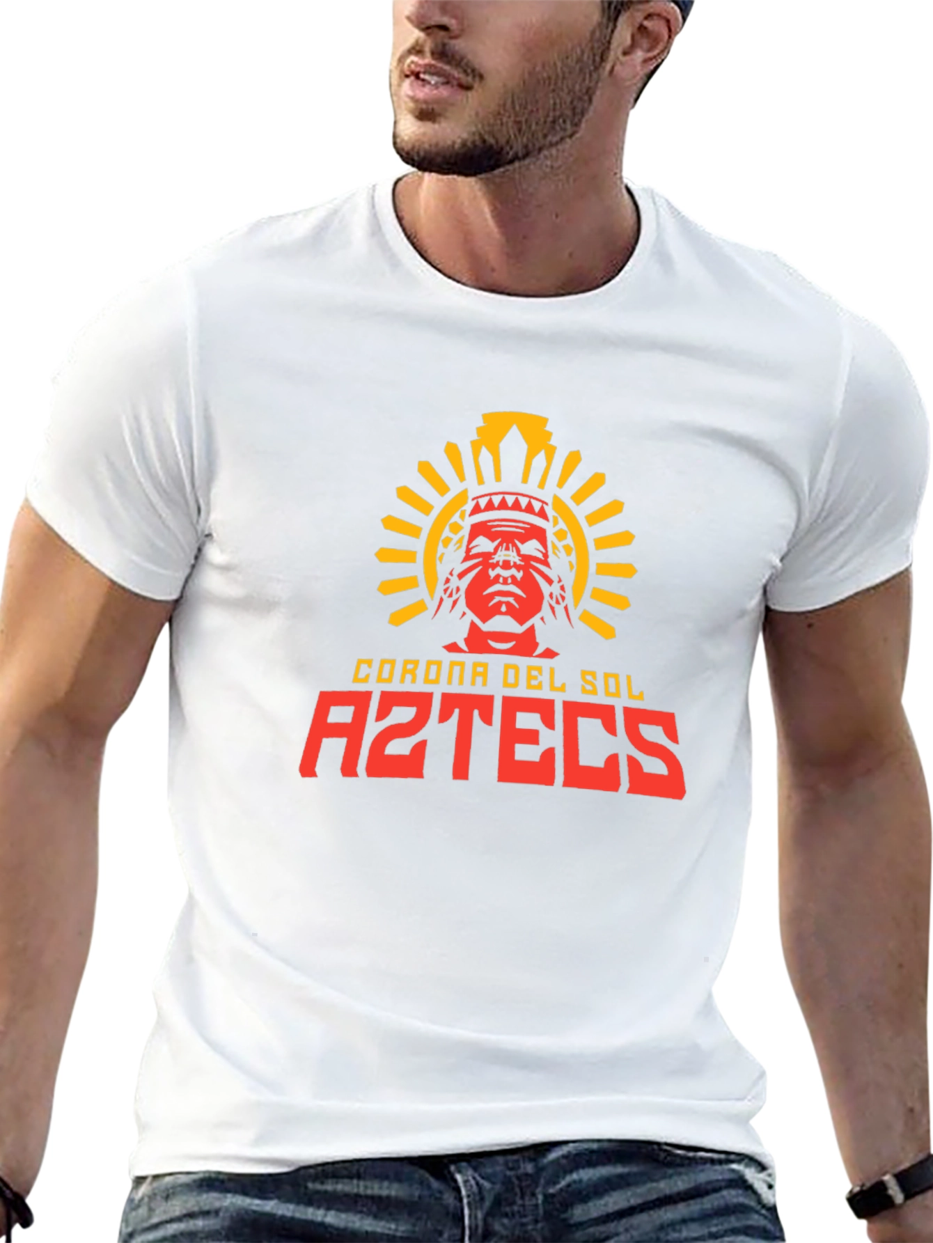 Corona Del Sol Aztecs Black T-Shirt