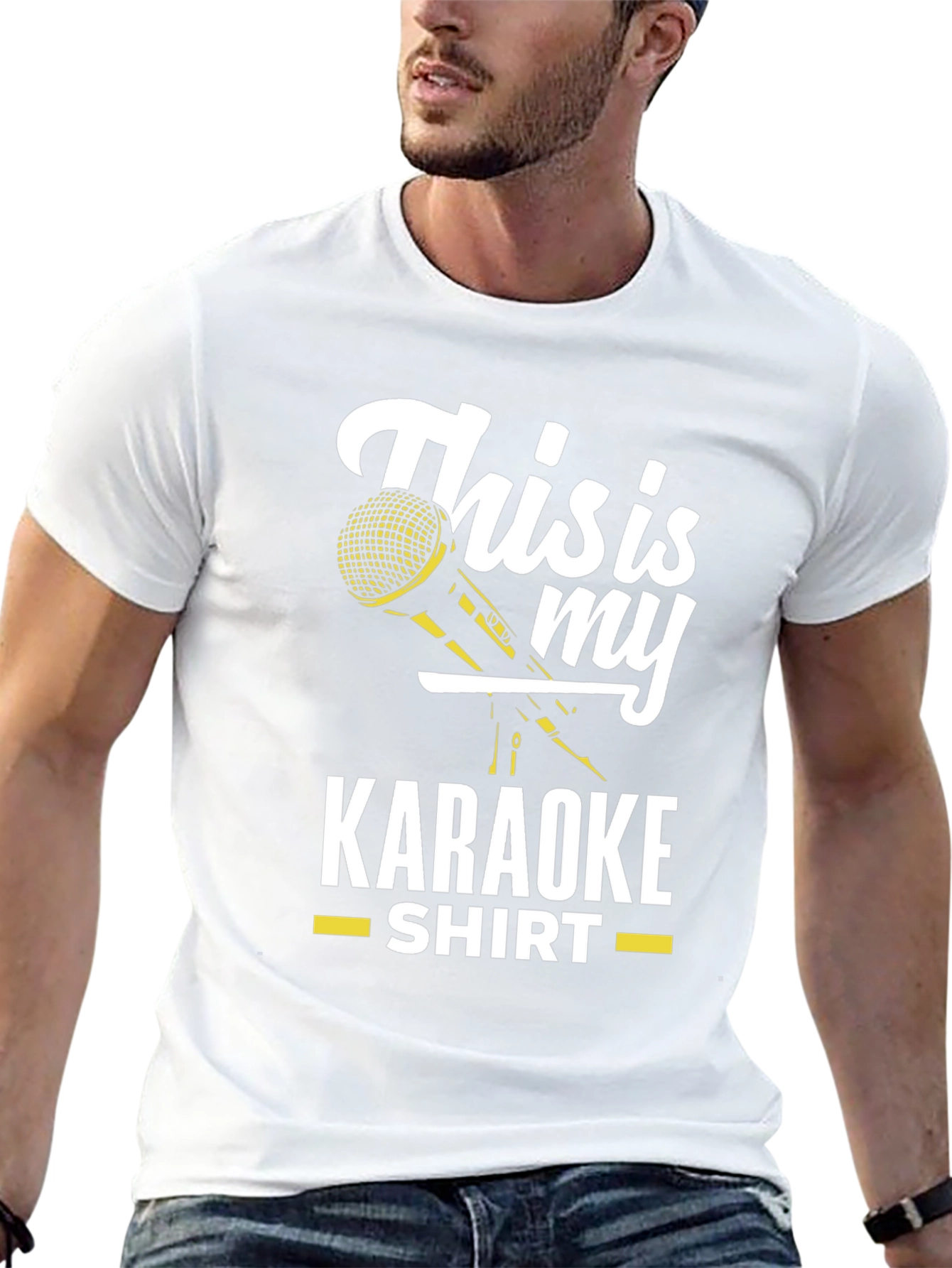 This Is My Karaoke Shirt - Black Graphic Tee