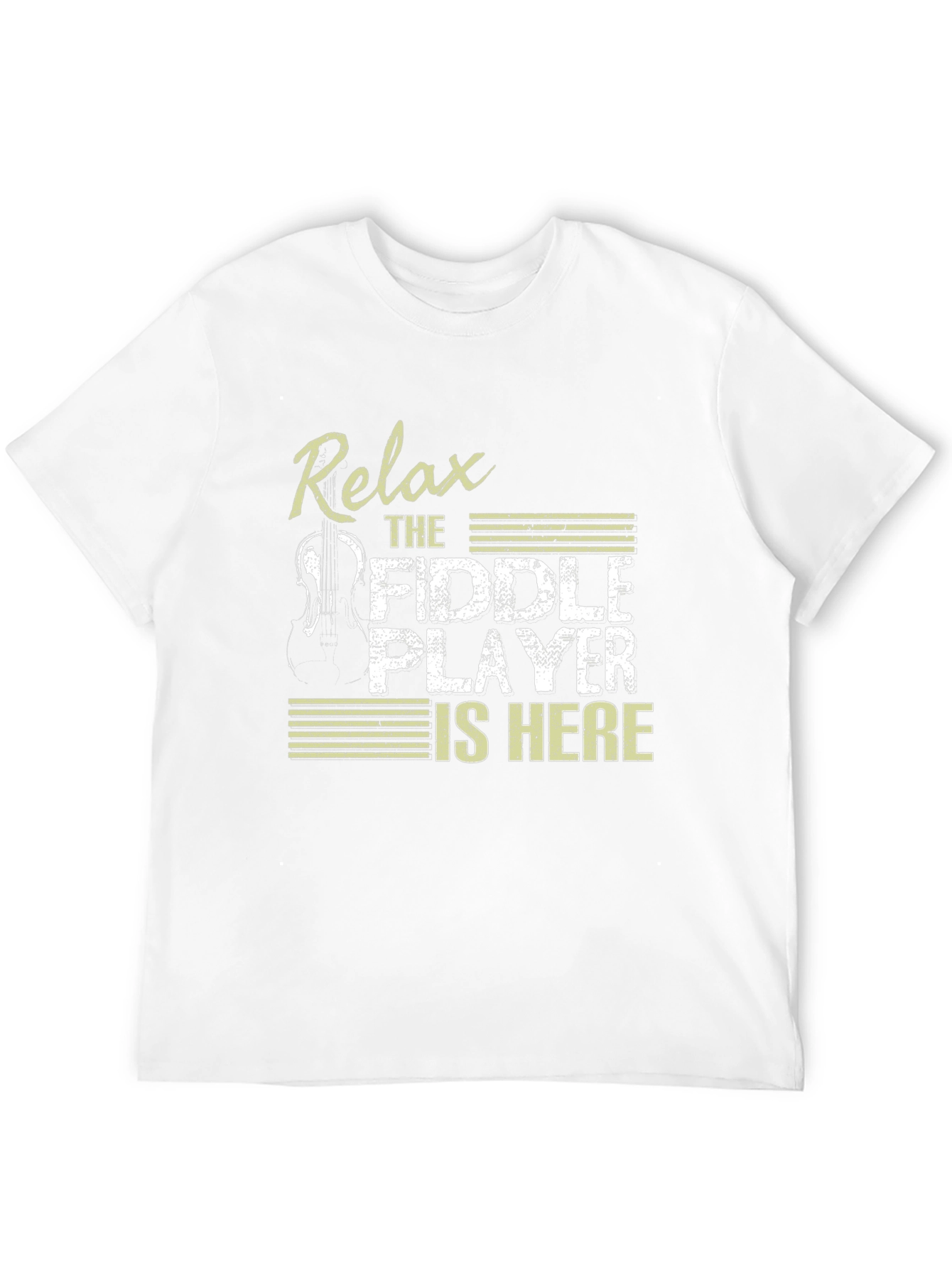 Relax Fiddle Player T-Shirt