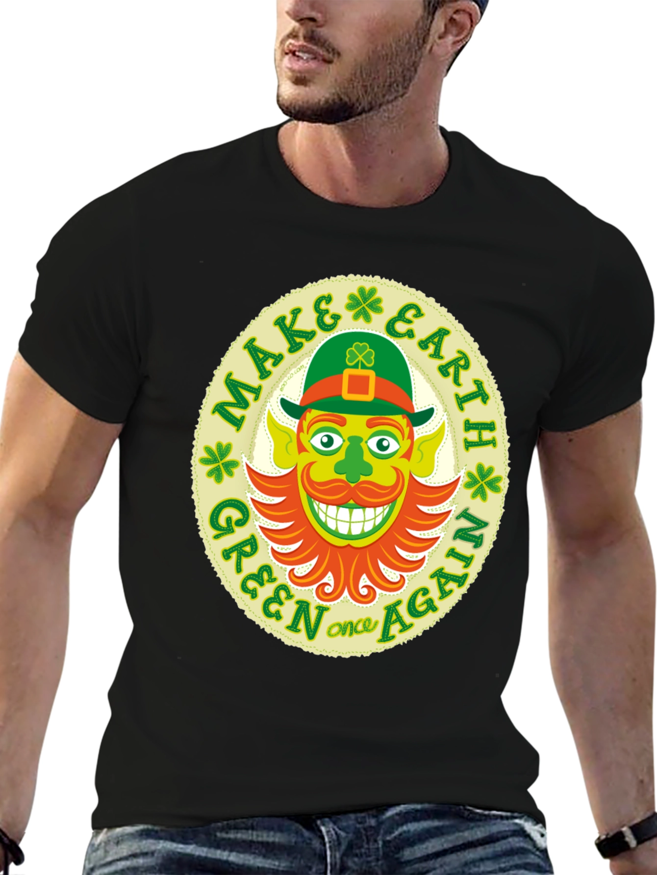 Make Earth Green Again Irish T-Shirt