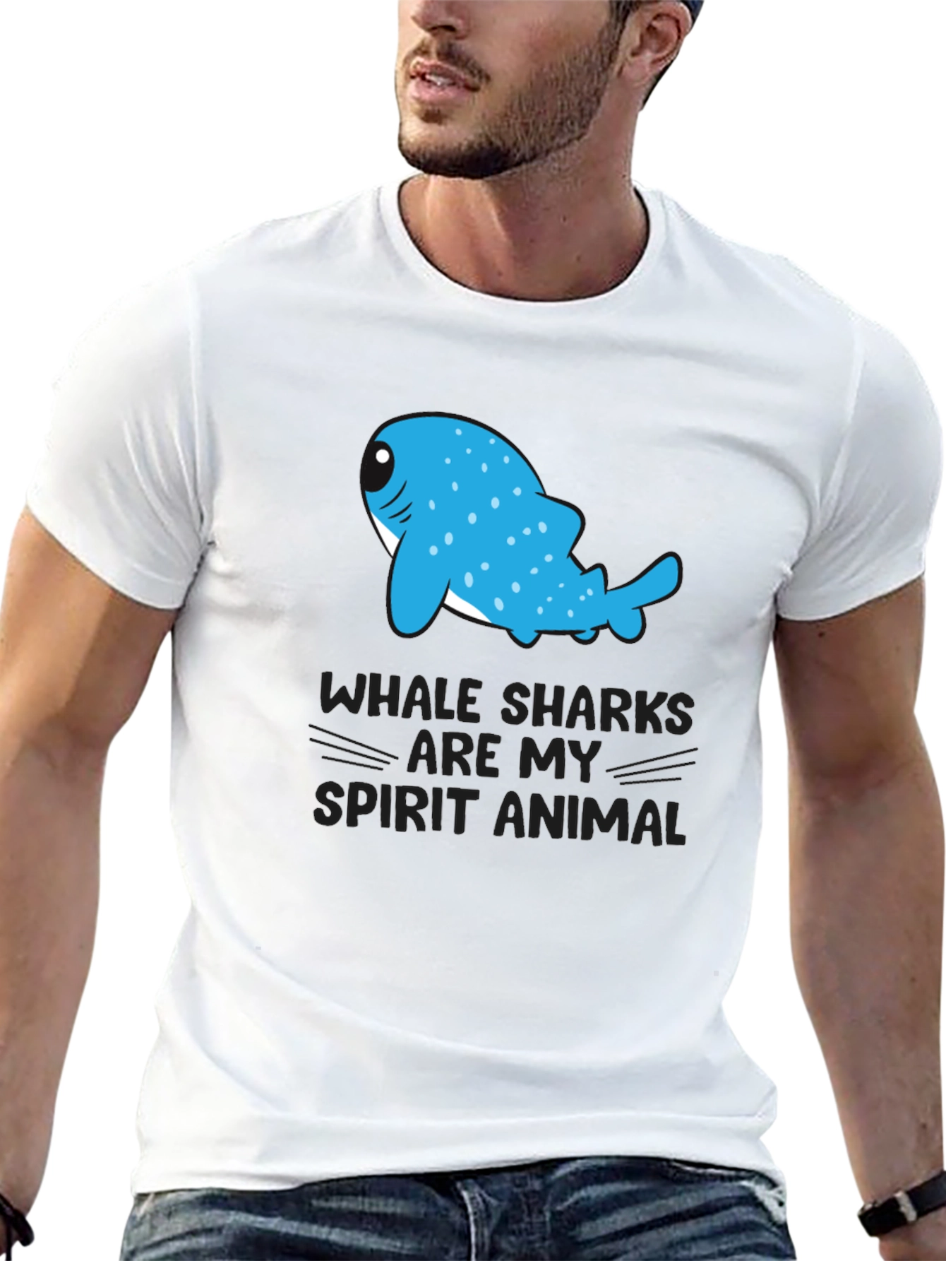 Whale Sharks are My Spirit Animal Graphic Tee
