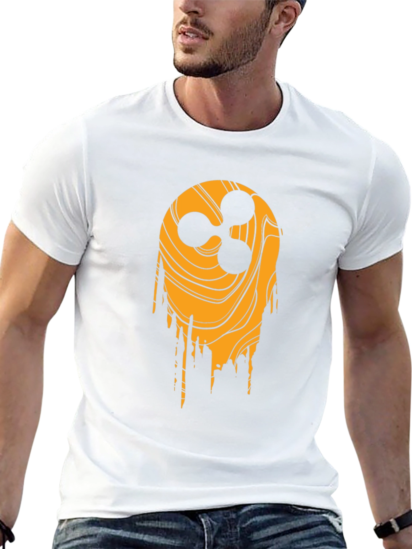 Ripple Crypto Black T-Shirt