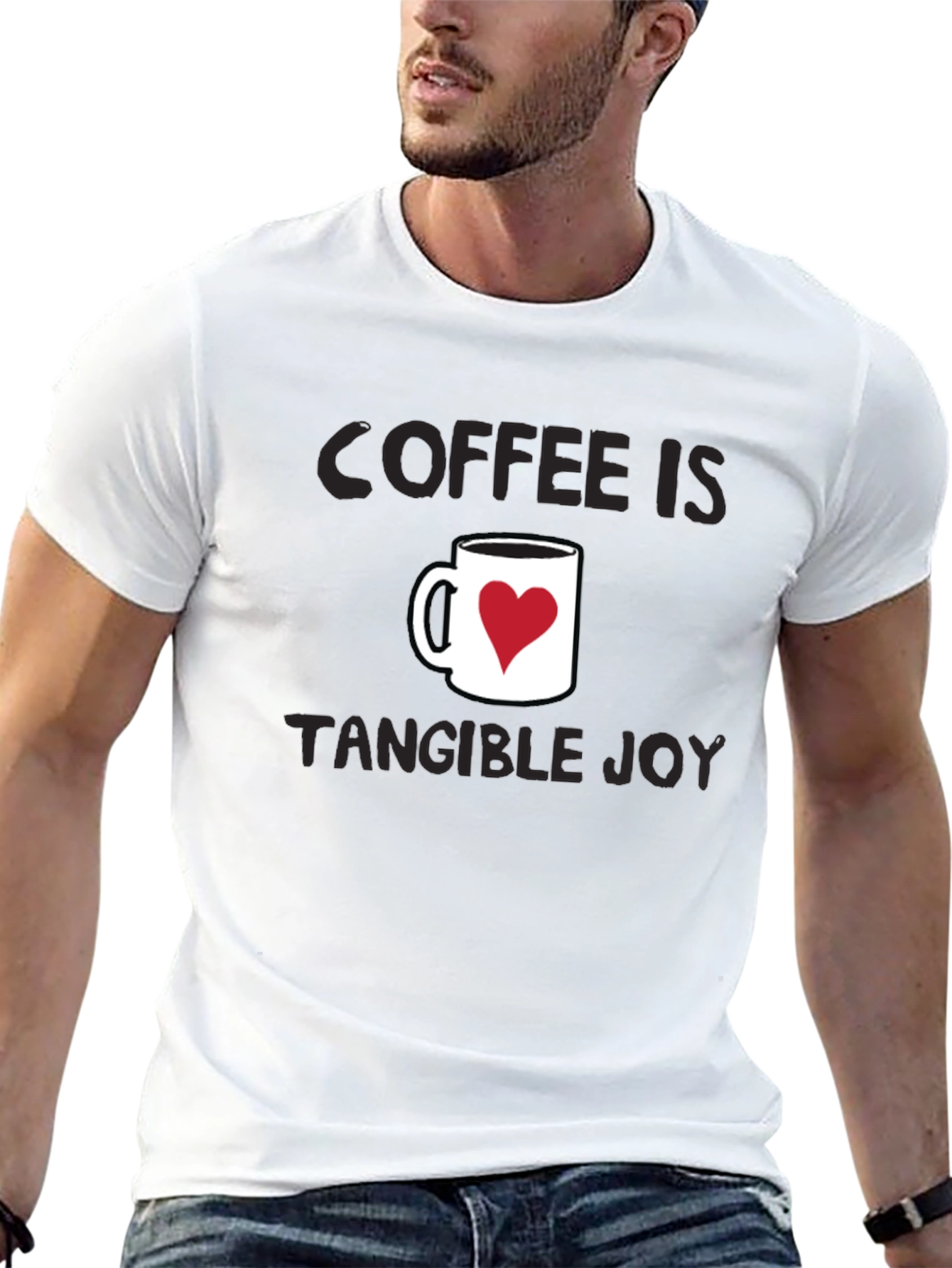 Coffee Is Tangible Joy T-Shirt