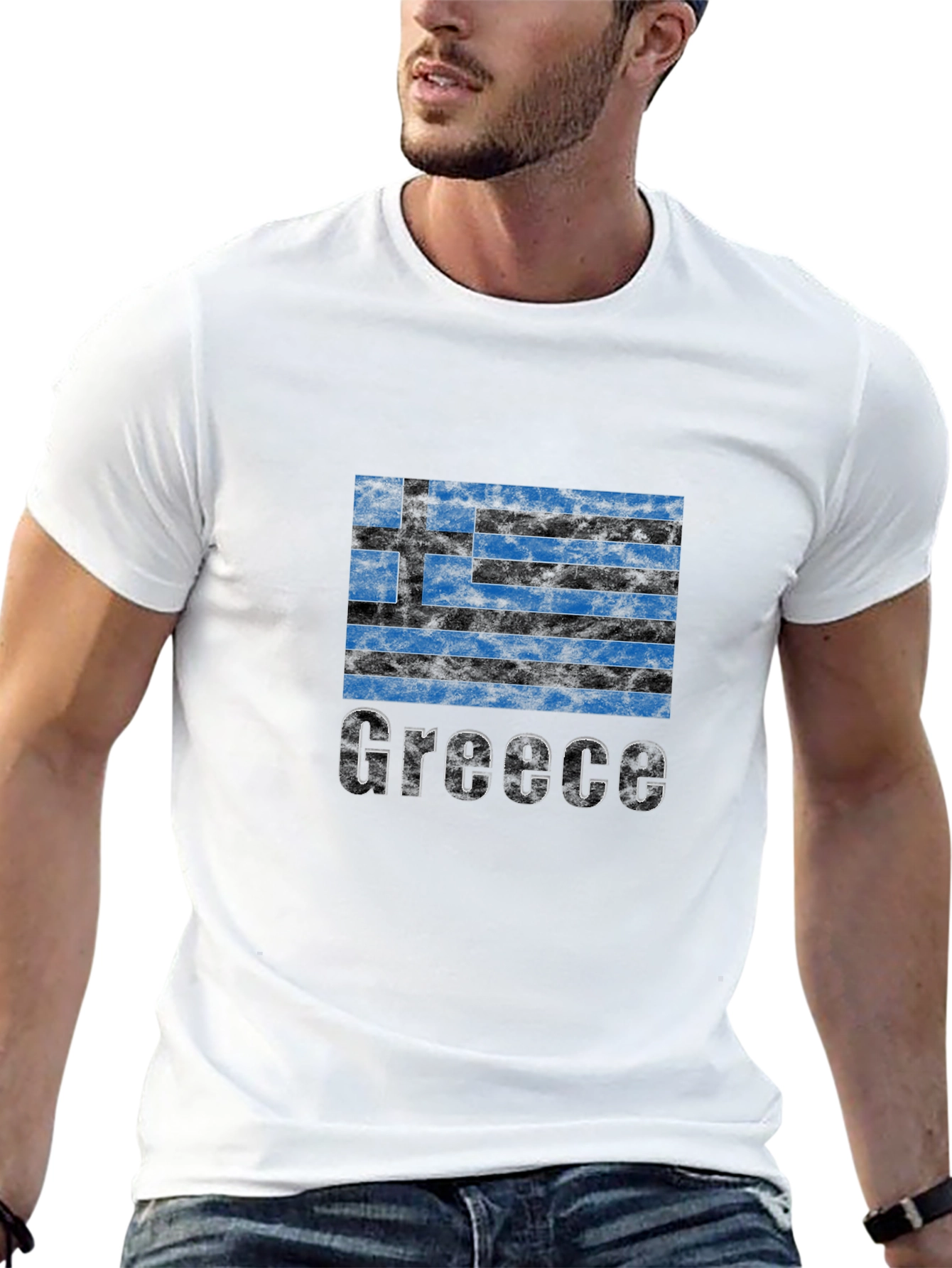 Greece Flag T-Shirt - Patriotic Pride