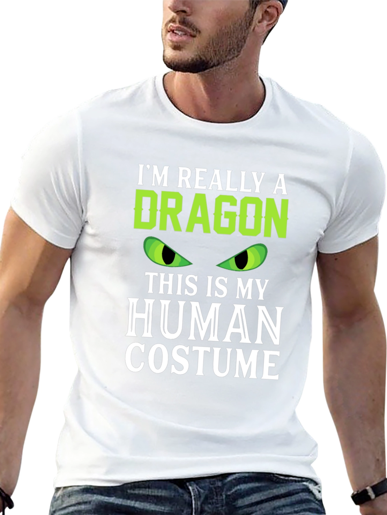 Im Really A Dragon Human Costume T-Shirt