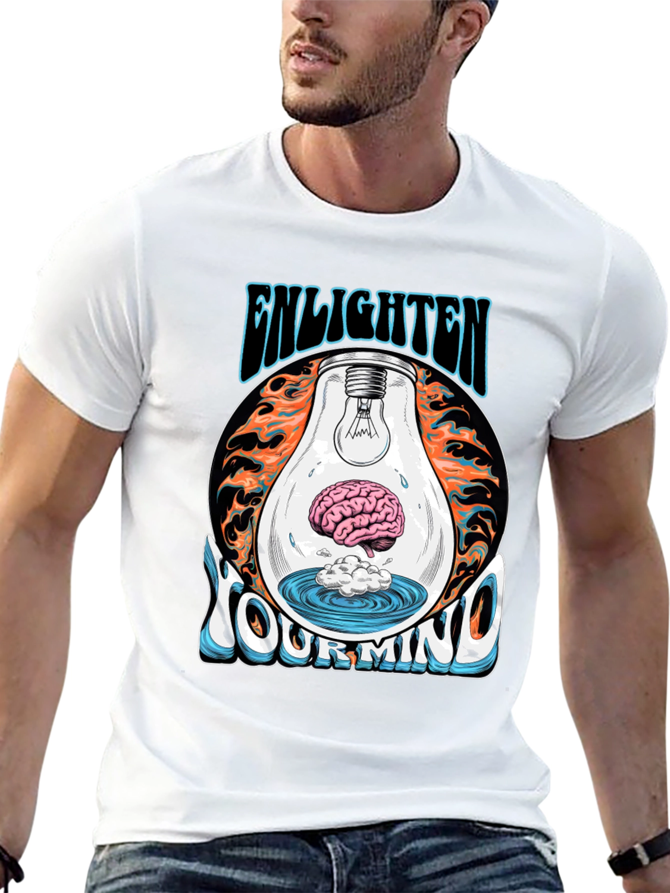 Enlighten Your Mind Graphic T-Shirt