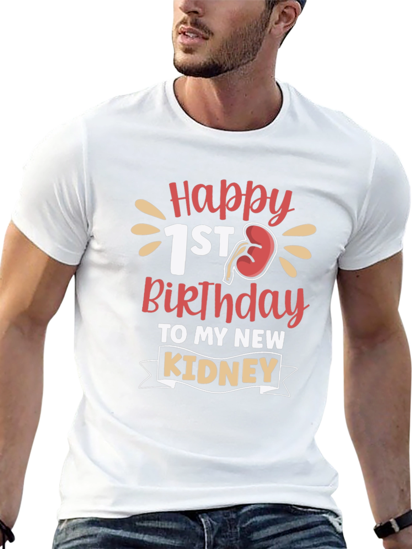 Happy 1st Birthday Kidney Transplant T-Shirt