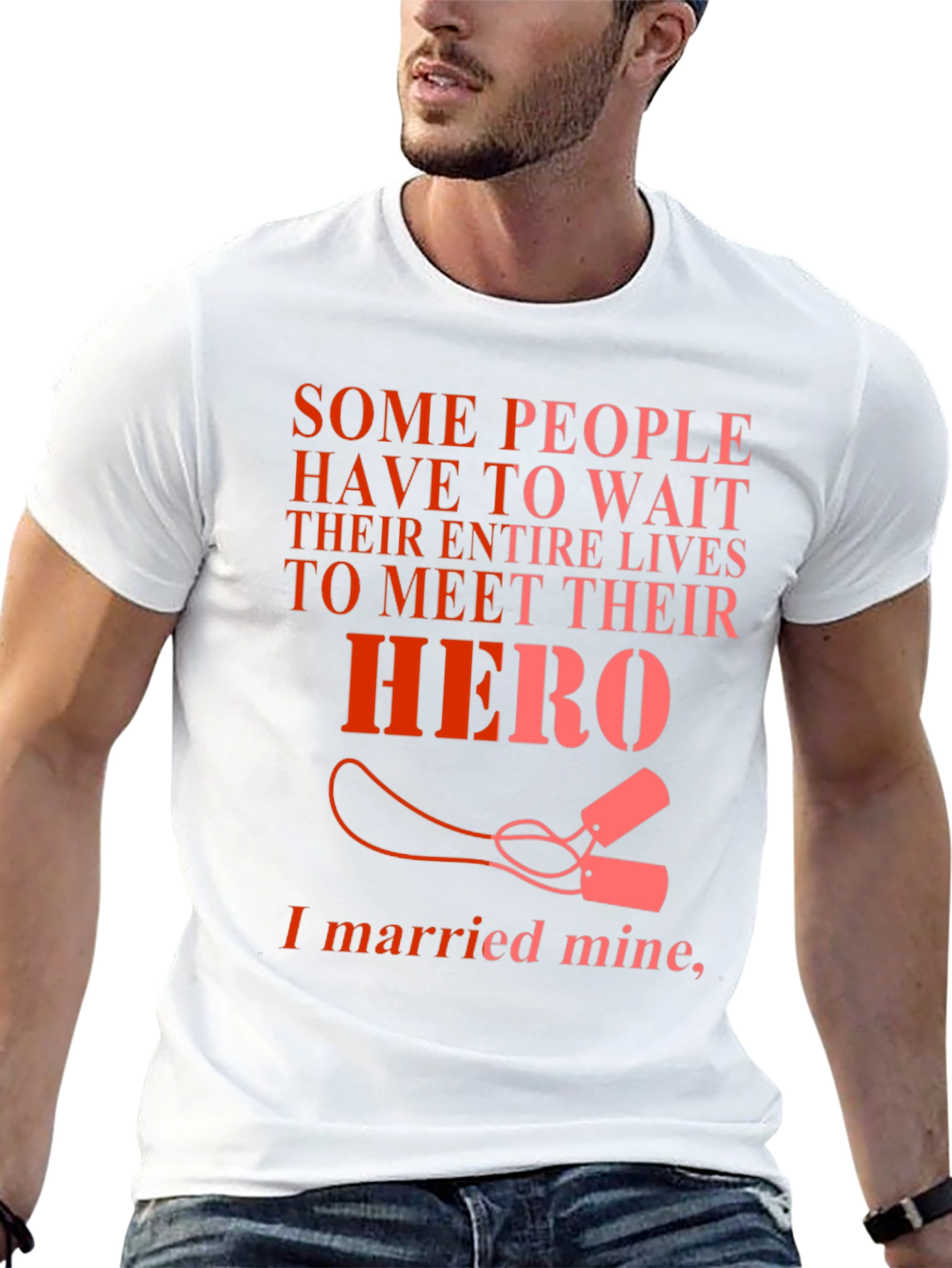 I Married My Hero Graphic T-Shirt
