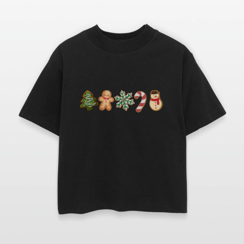 Christmas cookie factory design